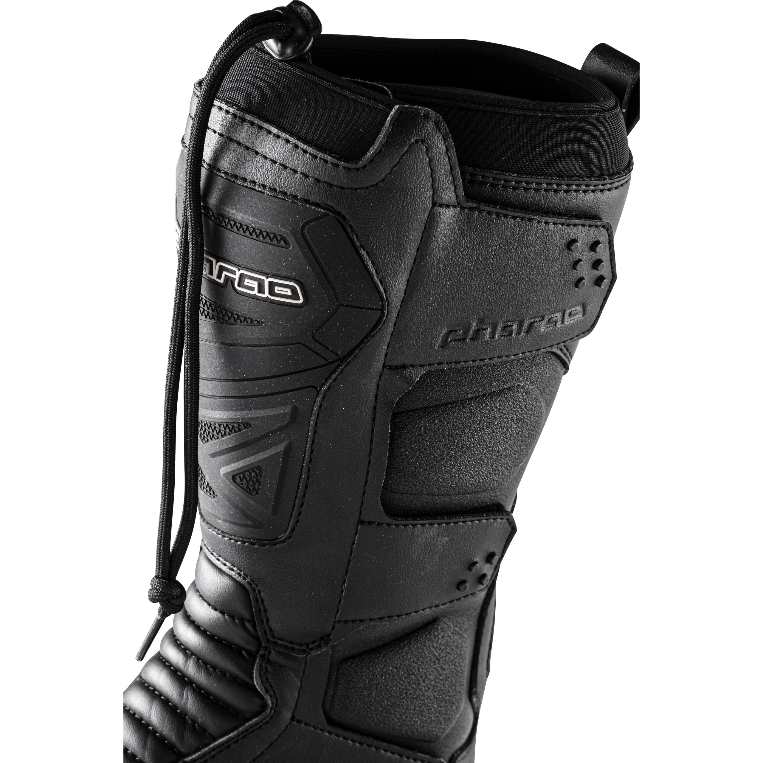 Pharao-Innvik WP Motorradstiefel lang schwarz 42-3006551999001742