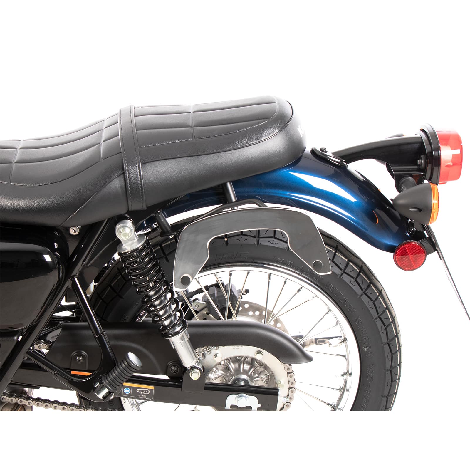 Hepco & Becker Seitentaschenhalter C-Bow chrom für Kawasaki W 230/Meguro - Motorradzubehör - Motorradgepäck