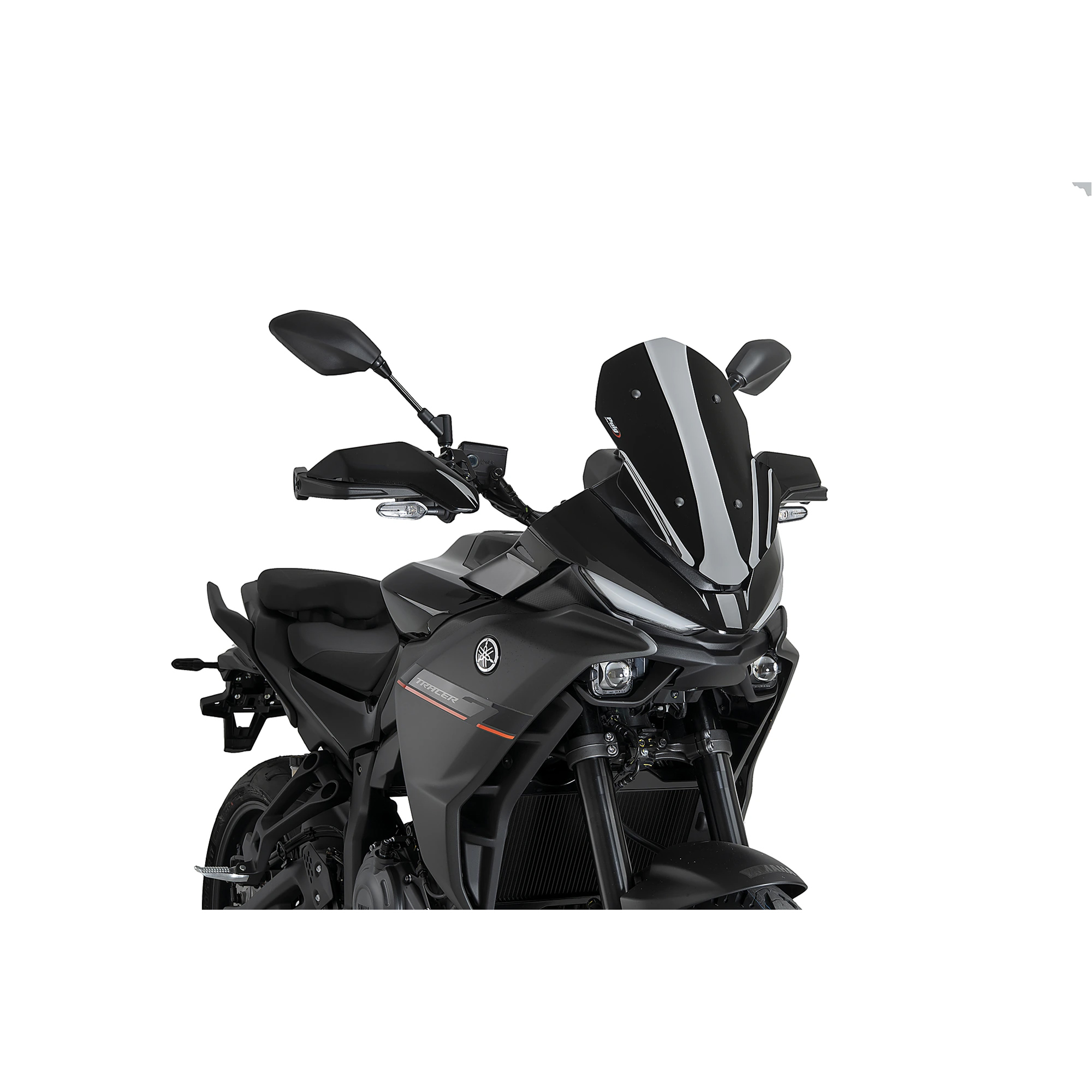 Puig Verkleidungsscheibe Sport schwarz für Tracer 7 /GT 2025- - Motorradteile & Ersatzteile - Verkleidungen & Abdeckungen