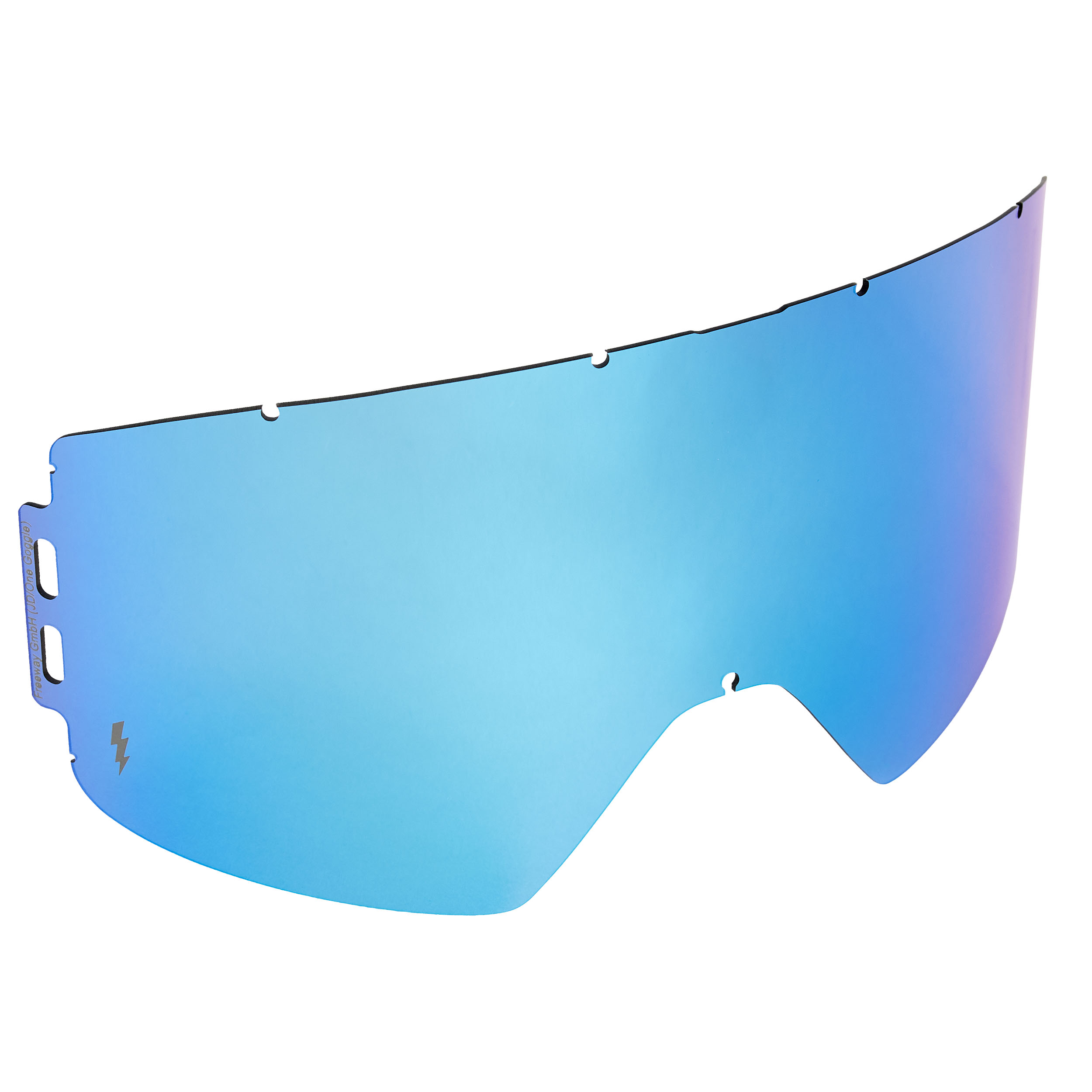 blau verspiegelt