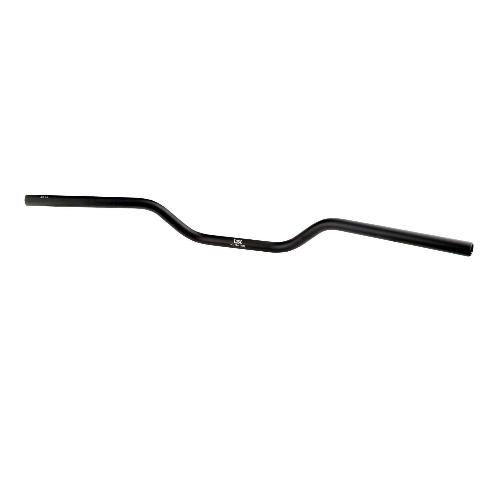 LSL-Lenker Ø22mm Alu Naked Bike A02 800mm mattschwarz-0002367080000000