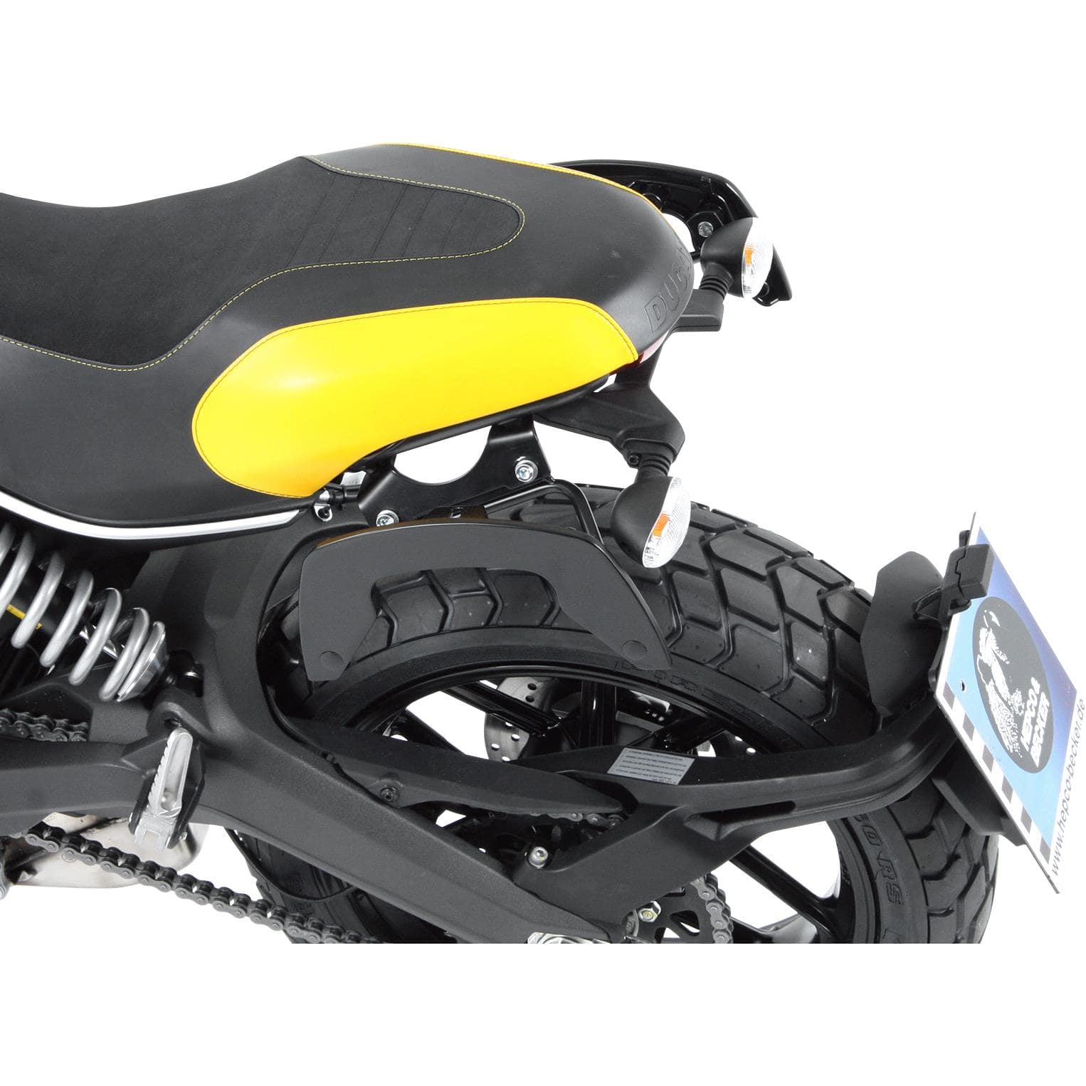 Hepco & Becker C-Bow Seitentaschenhalter schwarz für Scrambler 800 15-18 - Motorradzubehör - Motorradgepäck