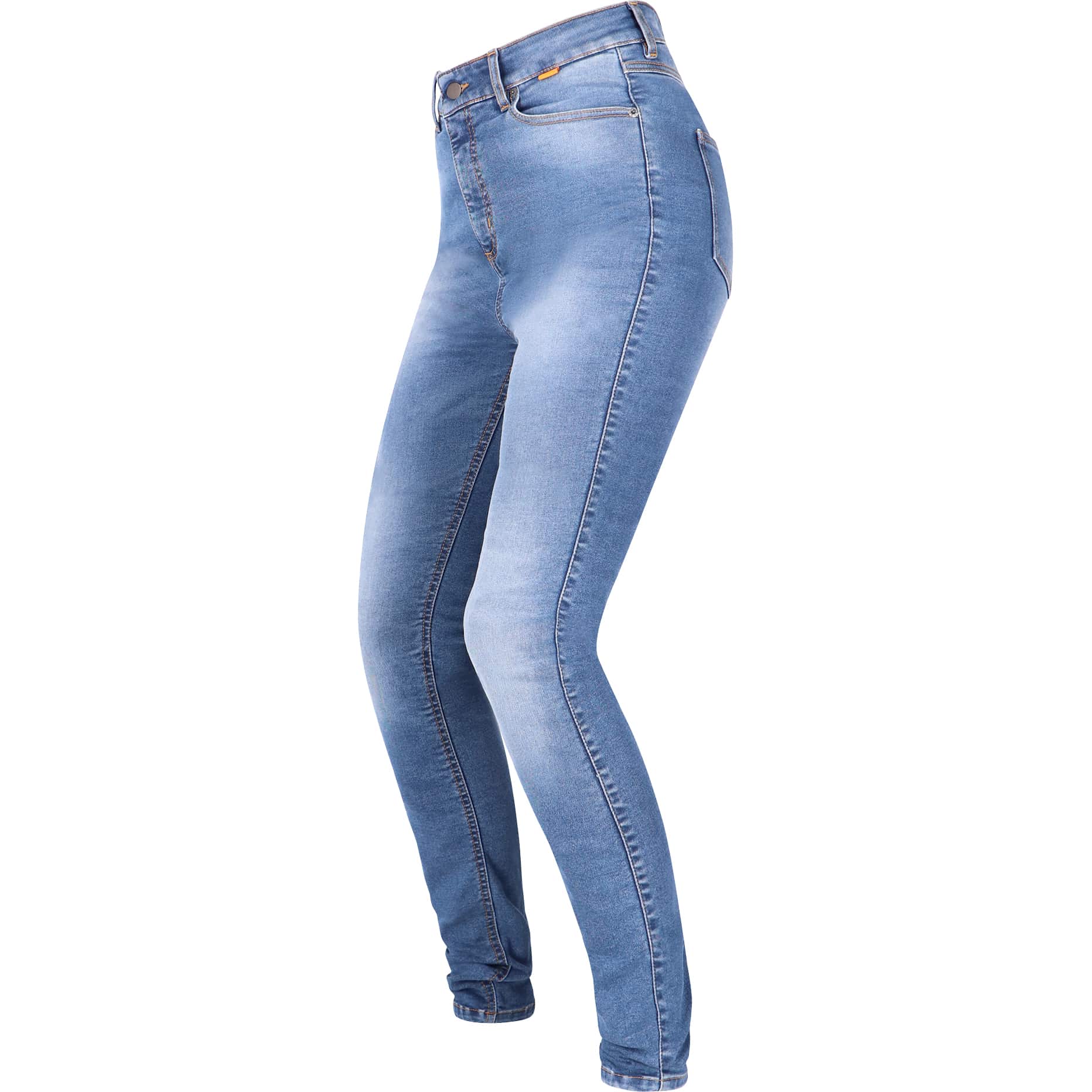 Richa-Second Skin Damen Jeans kurz washed blau-2110171999003