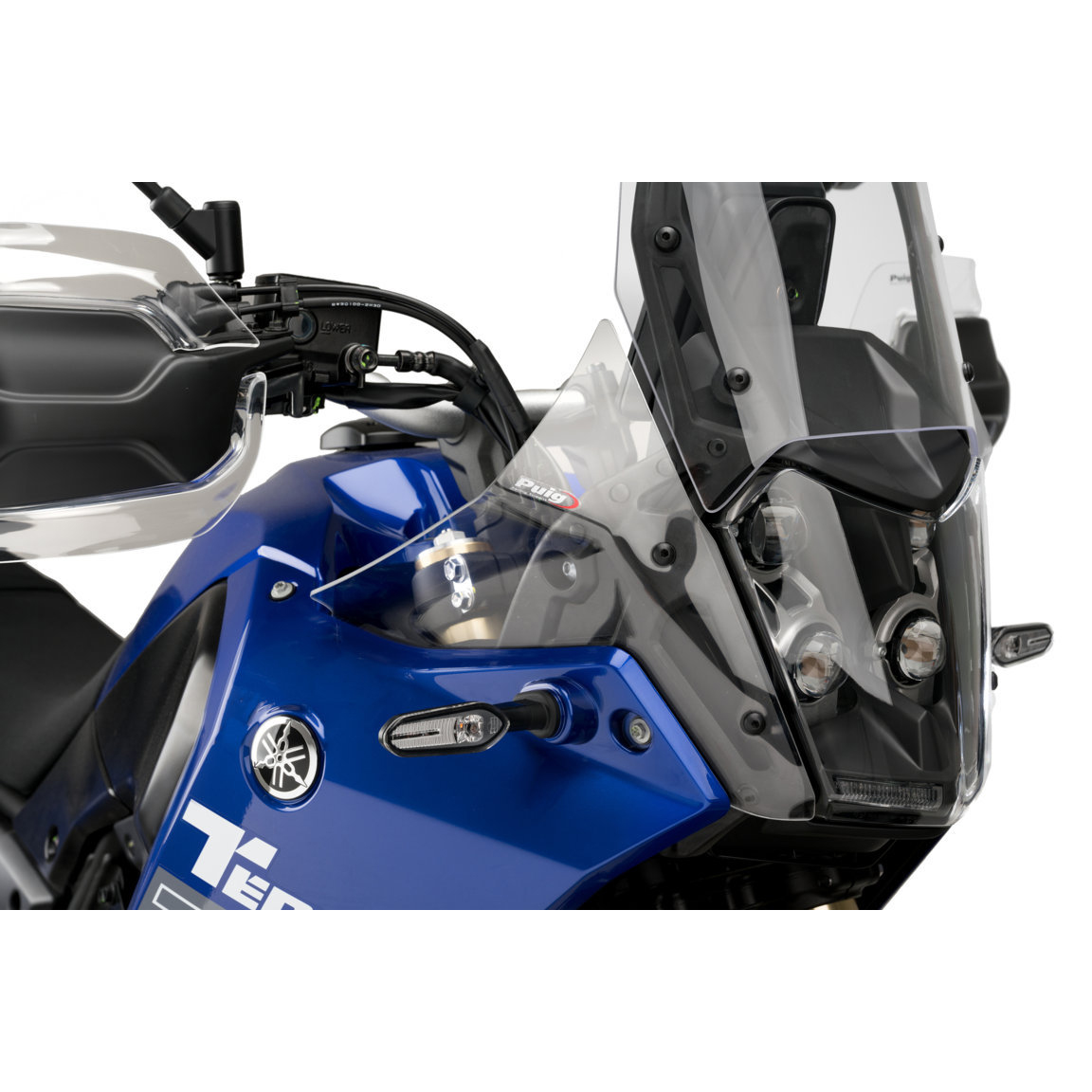 Puig Windabweiser seitlich oben klar für Yamaha Tenere 700 - Motorradteile & Ersatzteile - Anbauteile