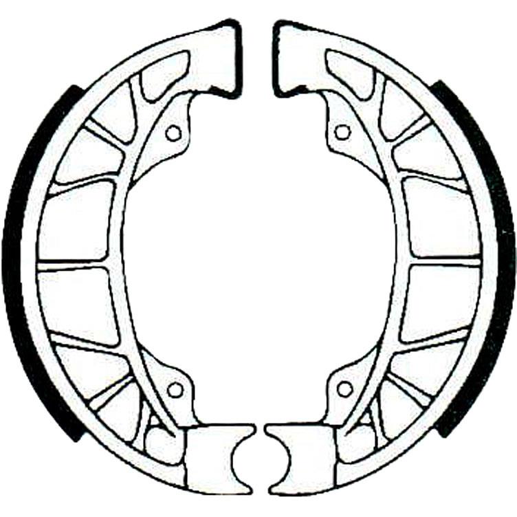 Hi-Q Bremsbacken 899/MF636, 110x25mm - Motorradteile & Ersatzteile - Bremsen