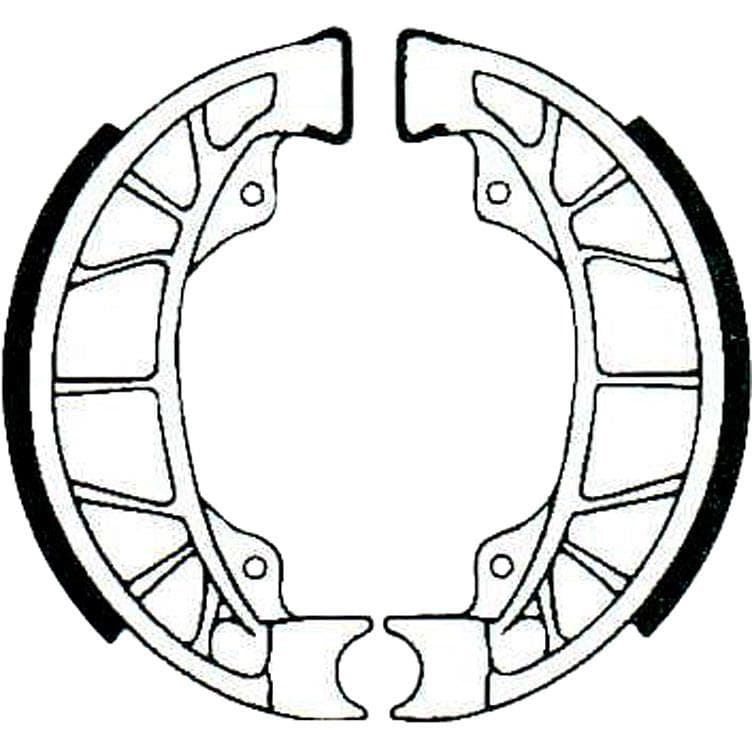 Hi-Q Bremsbacken 899/MF636, 110x25mm - Motorradteile & Ersatzteile - Bremsen