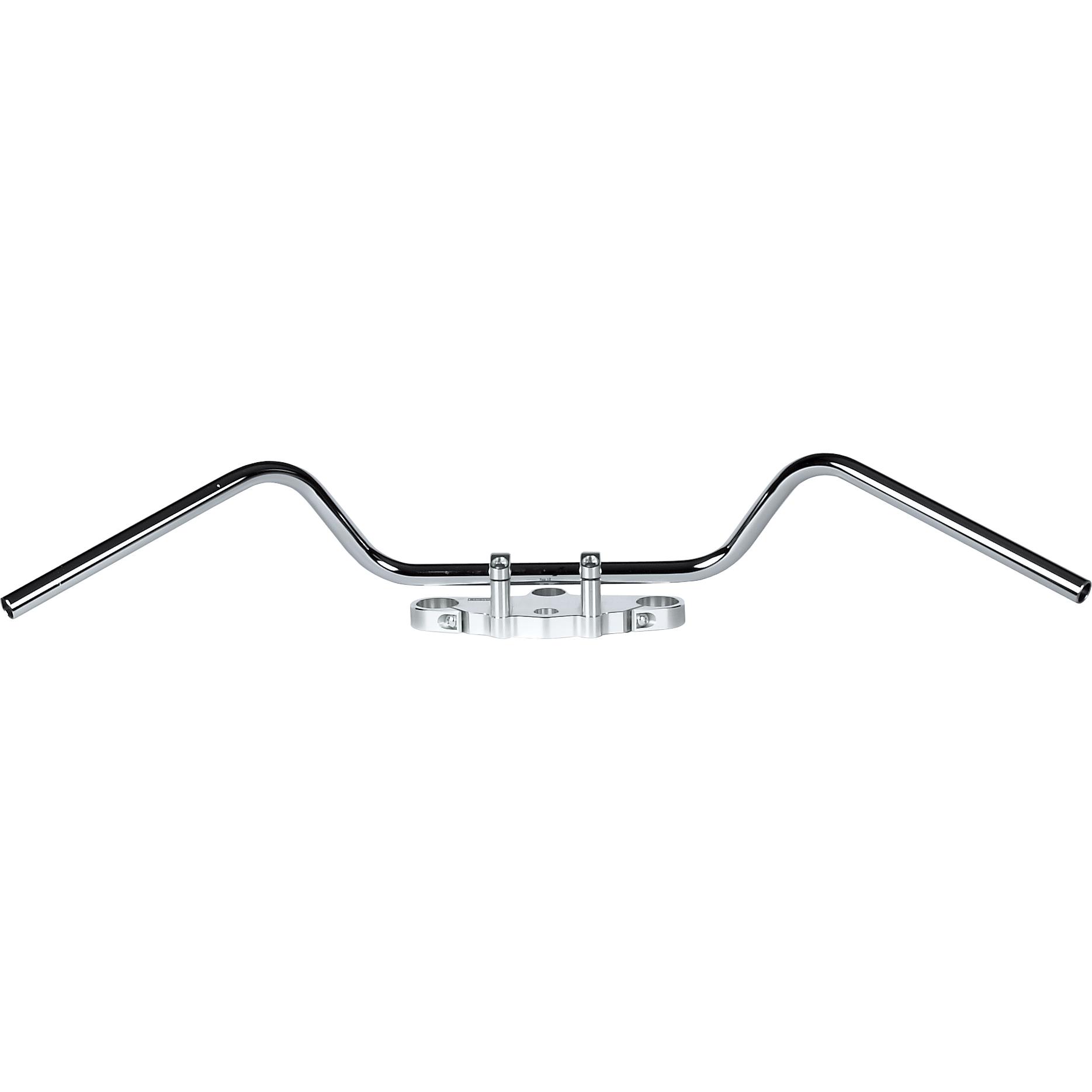TRW Lucas Lenker Mystic High 25,4mm MCL131SC chrom - Motorradteile & Ersatzteile - Lenker, Griffe & Hebel