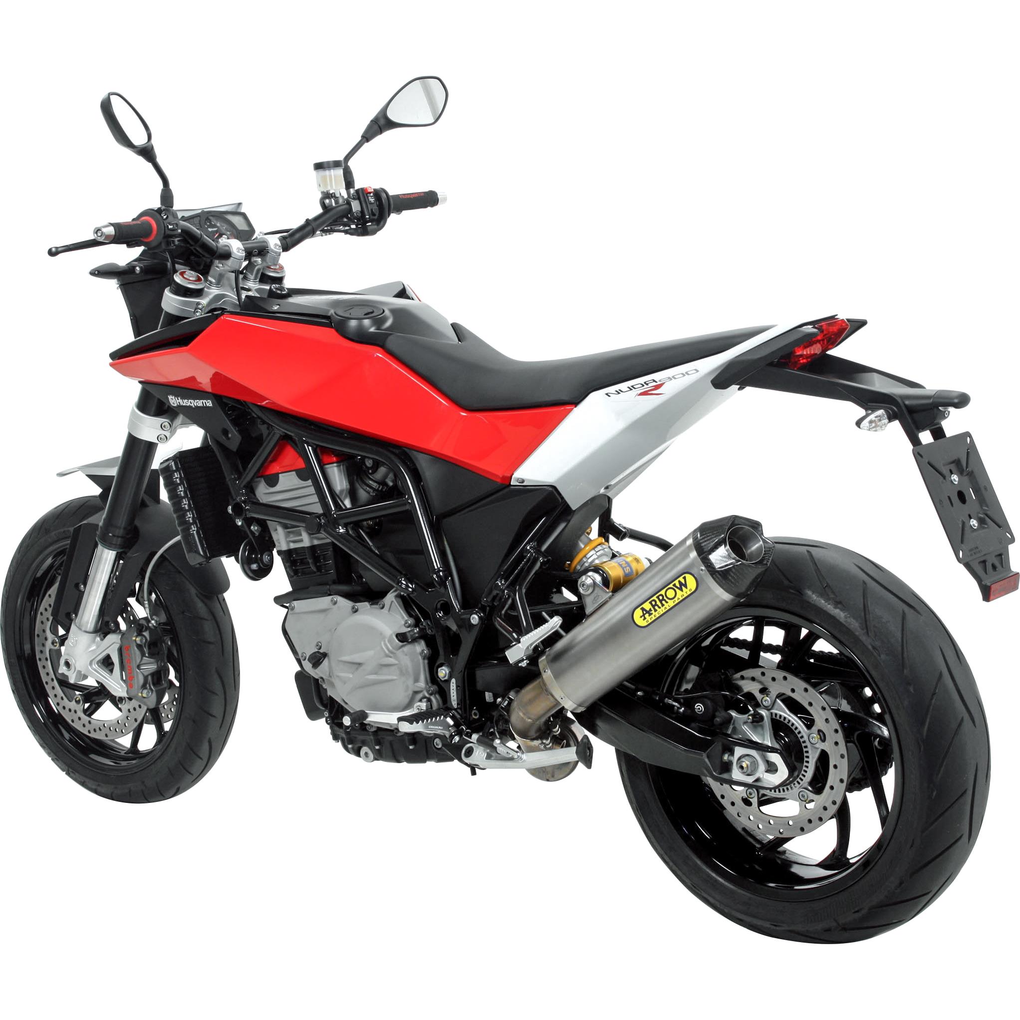Arrow Exhaust Works Auspuff für Husqvarna Nuda 900 Titan - Motorradteile & Ersatzteile - Auspuff