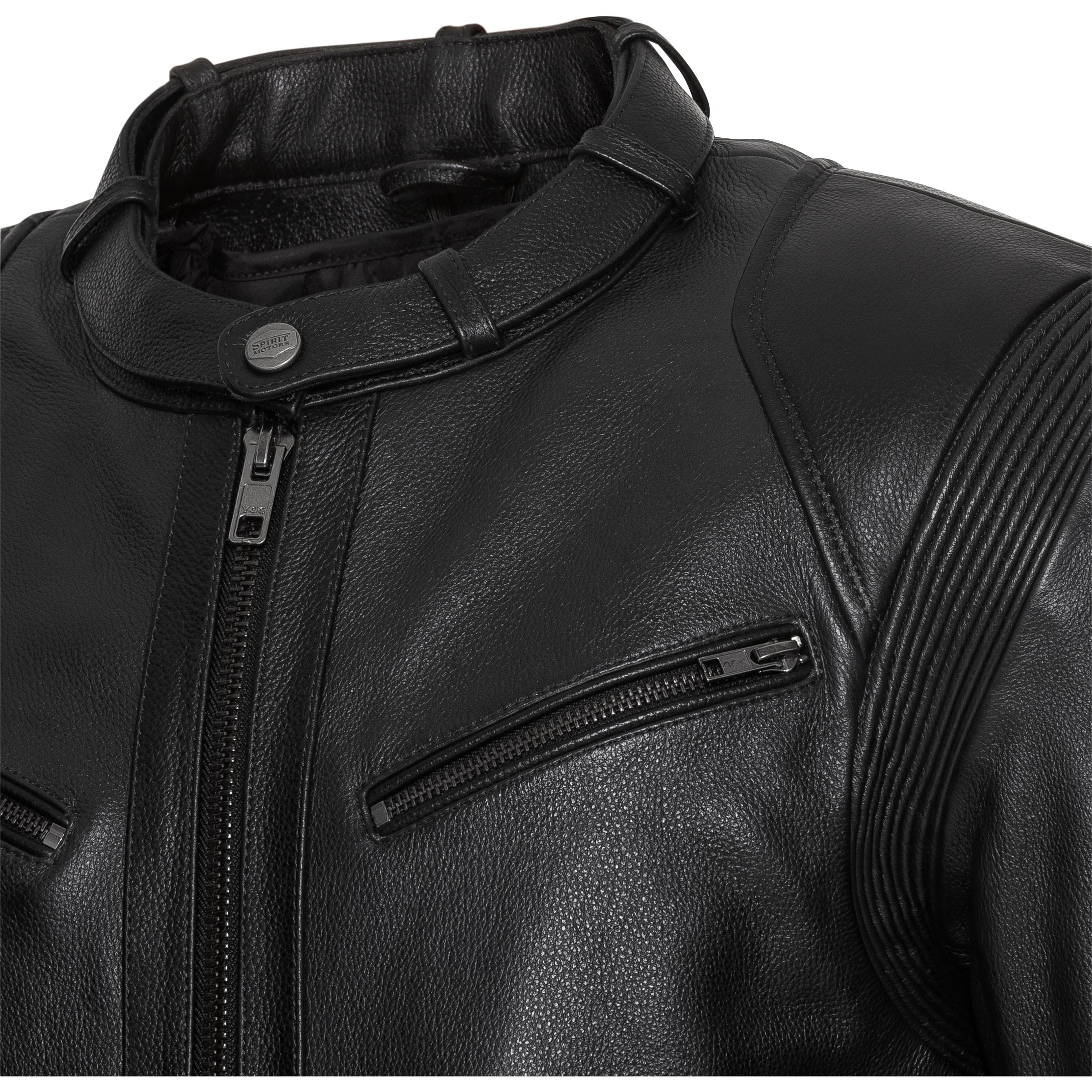 Spirit Motors-Klassik Lederjacke 4.0 schwarz M-1005791999001009