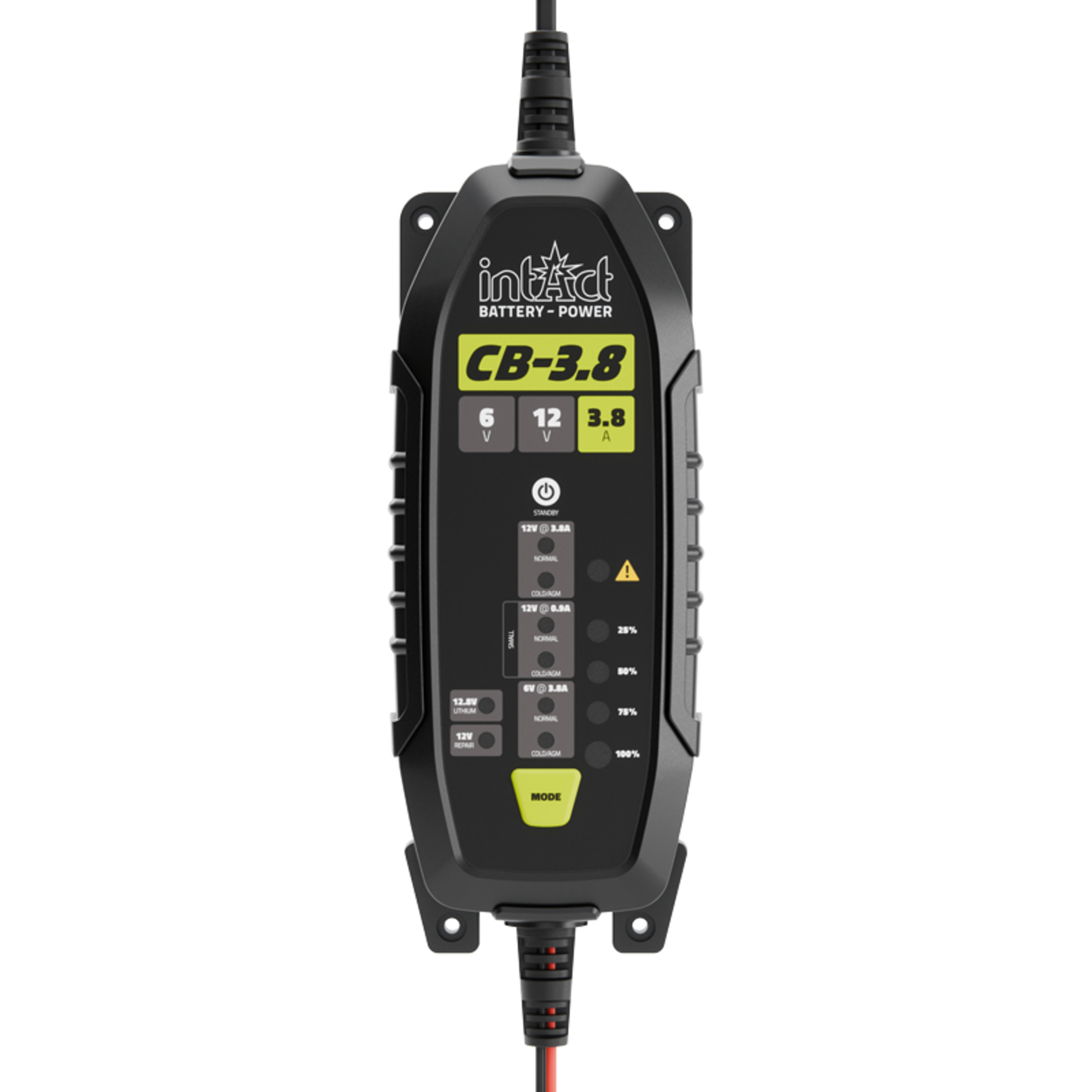 intAct battery charger ChargeBox 3.8 A 12/24 V