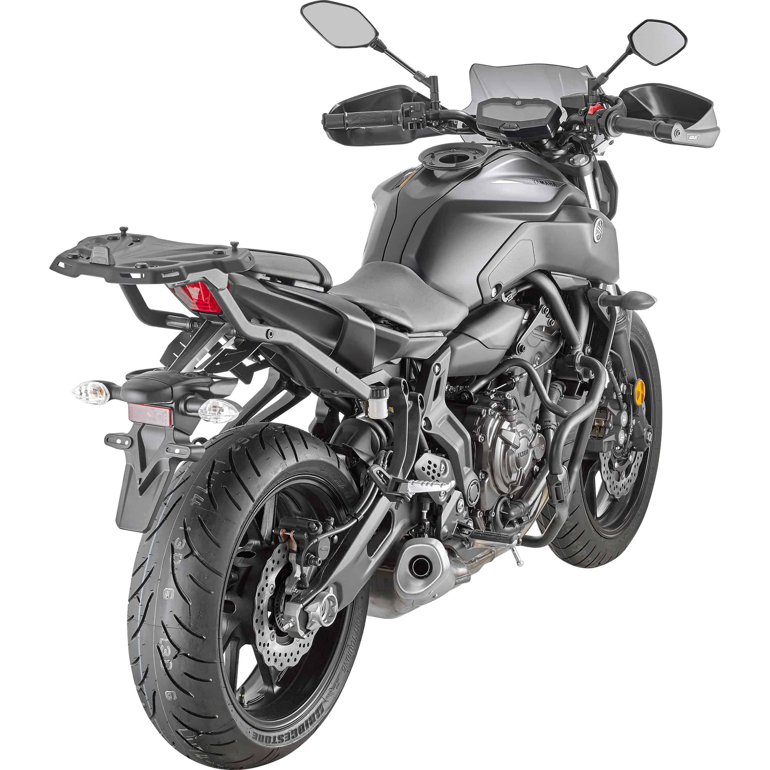Givi Topcaseträger Monorack FZ ohne Querplatte 2140FZ für Yamaha - Motorradzubehör - Motorradgepäck