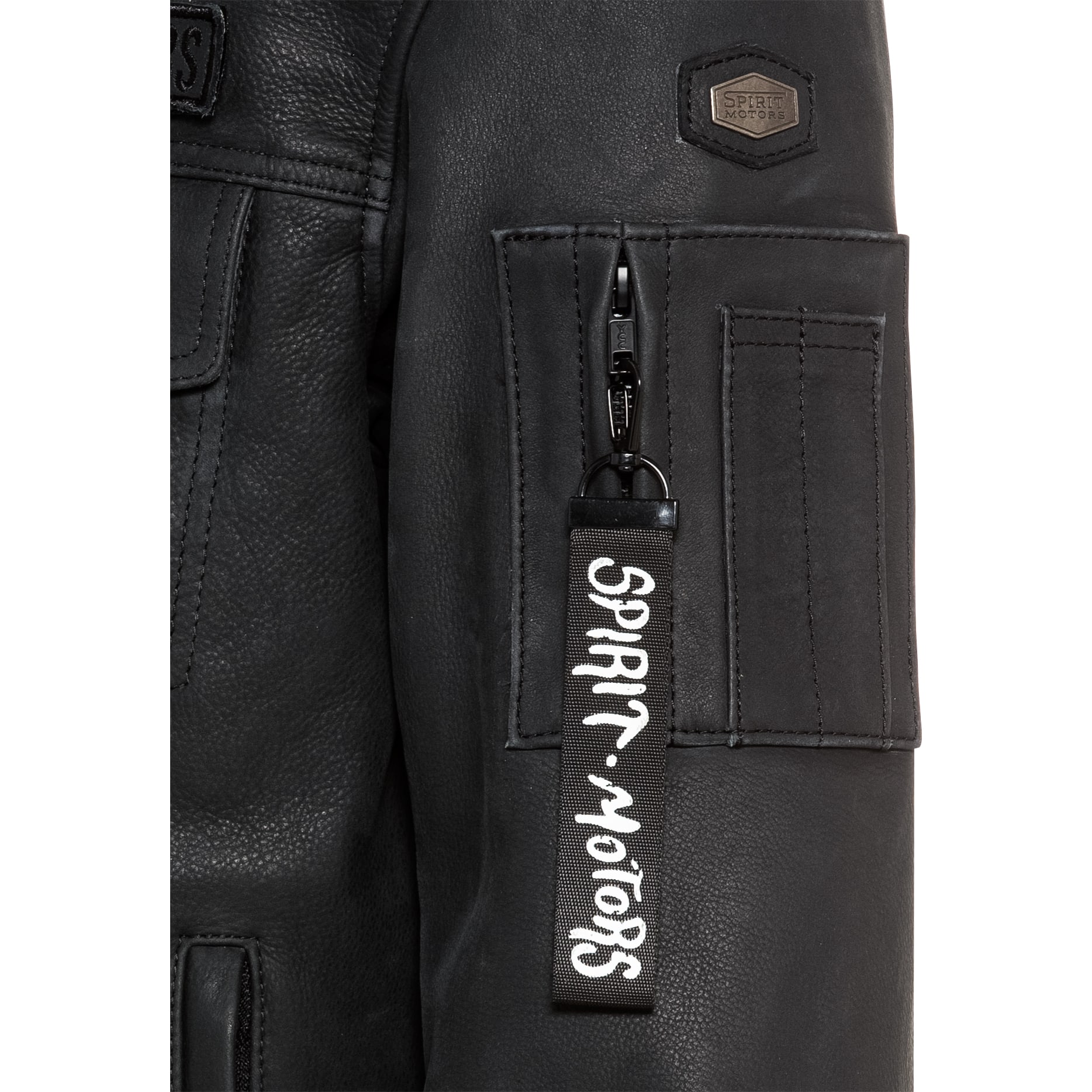 Spirit Motors-Mad Jason Lederjacke-1006381999001010