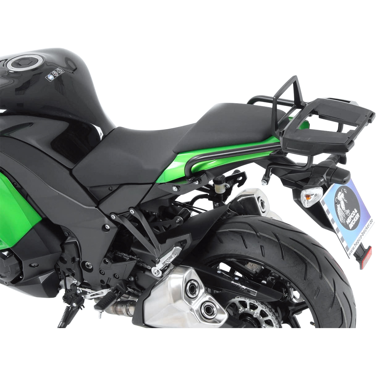 Hepco & Becker Alurack Gepäckbrücke schwarz für Kawa Z 1000 SX 2015-2016 - Motorradzubehör - Motorradgepäck