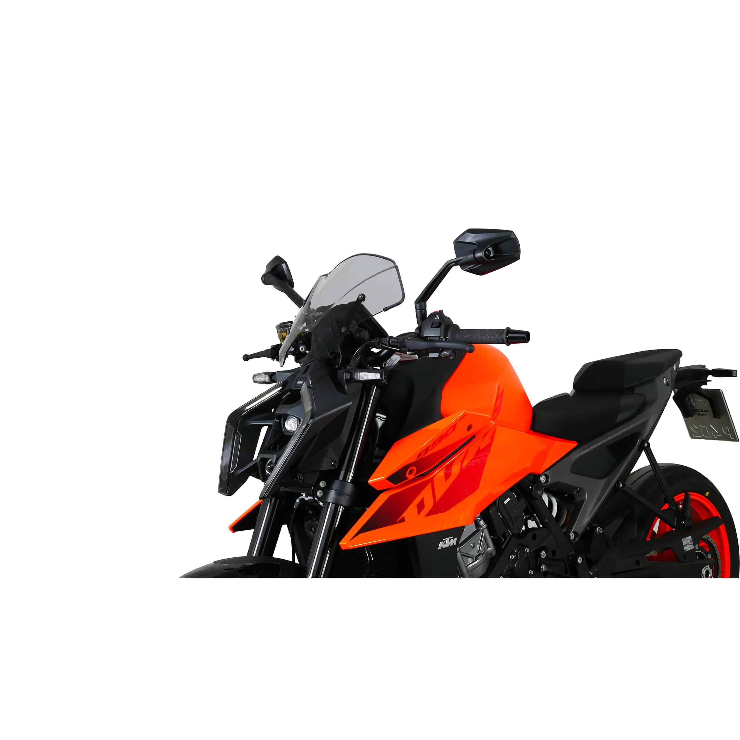 MRA Tourenscheibe NTM getönt für KTM Duke 990 2024- - Motorradteile & Ersatzteile - Anbauteile