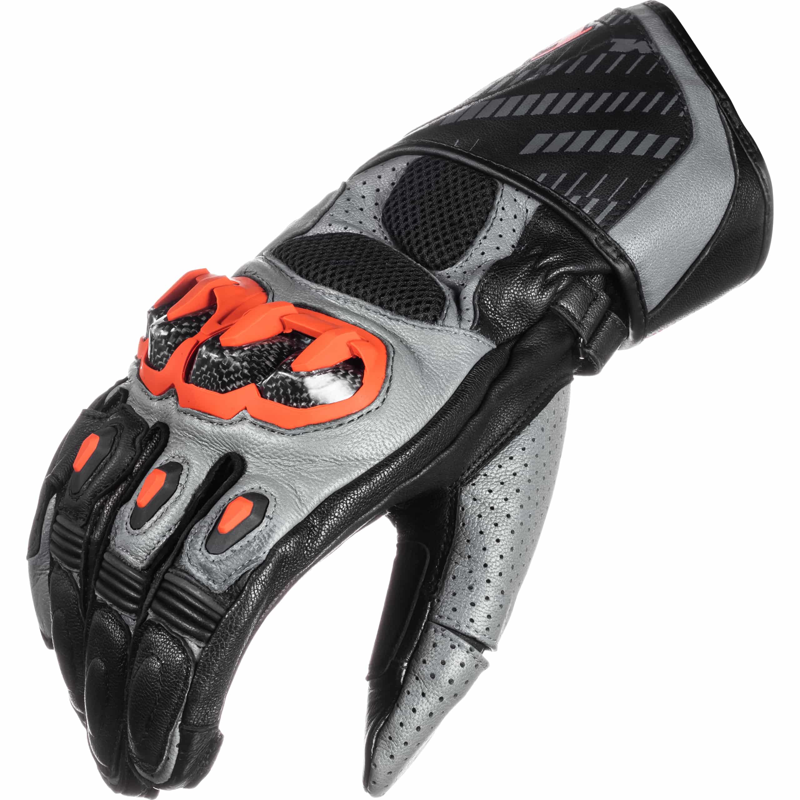 FLM-Traction Air Lederhandschuh lang orange 11-3114881006011940