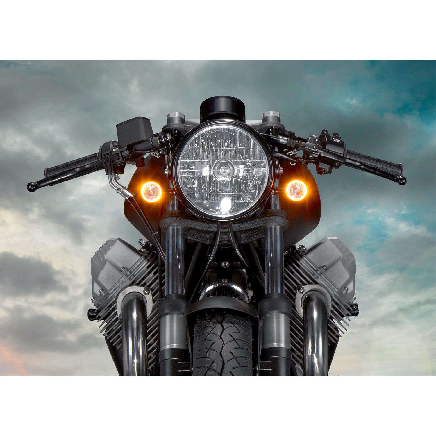 Kellermann-LED Positionslicht/Blinker M8 Bullet 1000® PL yellow schwarz-5699231020000291