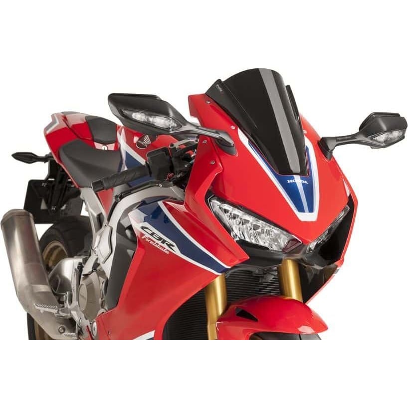 Puig Z-Racingscheibe schwarz für Honda CBR 1000 RR /SP 2017-2019 - Motorradteile & Ersatzteile - Verkleidungen & Abdeckungen