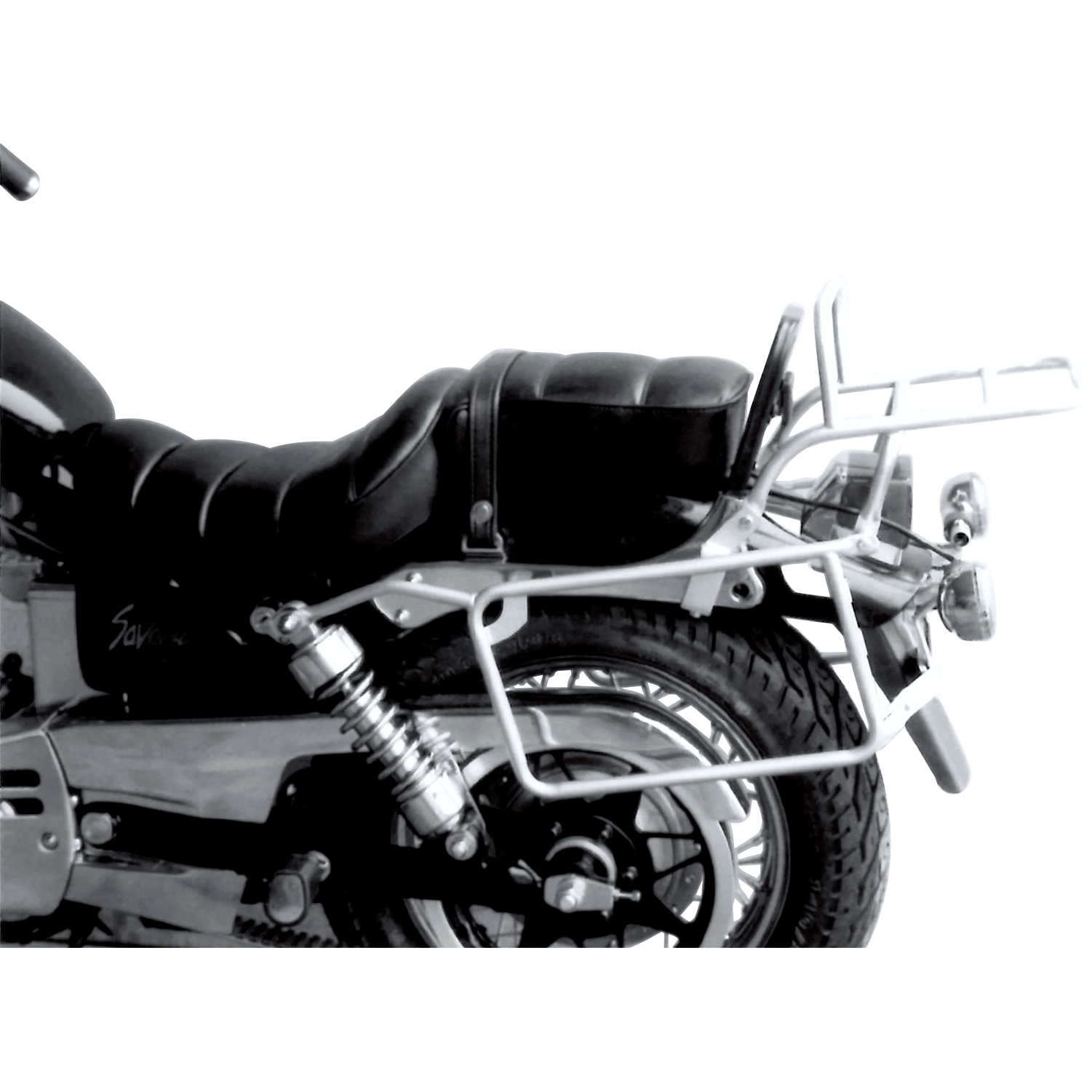 Hepco & Becker Komplett-Kofferträger chrom für Suzuki LS 650 1997-2000 - Motorradzubehör - Motorradgepäck