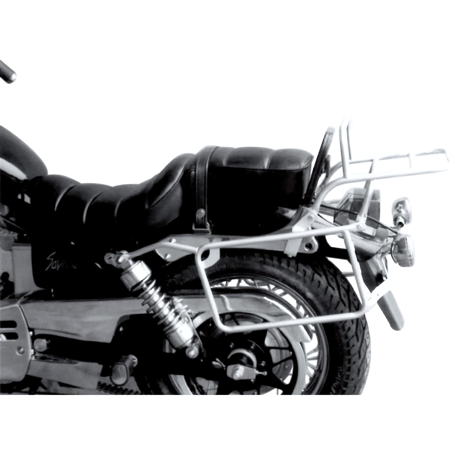 Hepco & Becker Komplett-Kofferträger chrom für Suzuki LS 650 1997-2000 - Motorradzubehör - Motorradgepäck