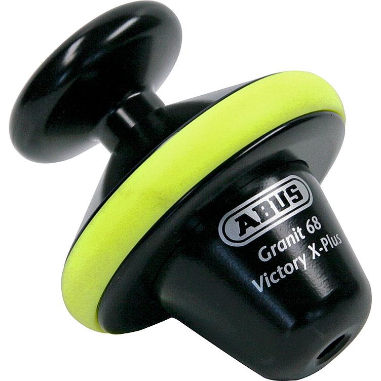 ABUS Bremsscheibenschloss Granit Victory X-Plus 68 voll gelb - Motorradzubehör - Diebstahlschutz - Farbe: Neutral