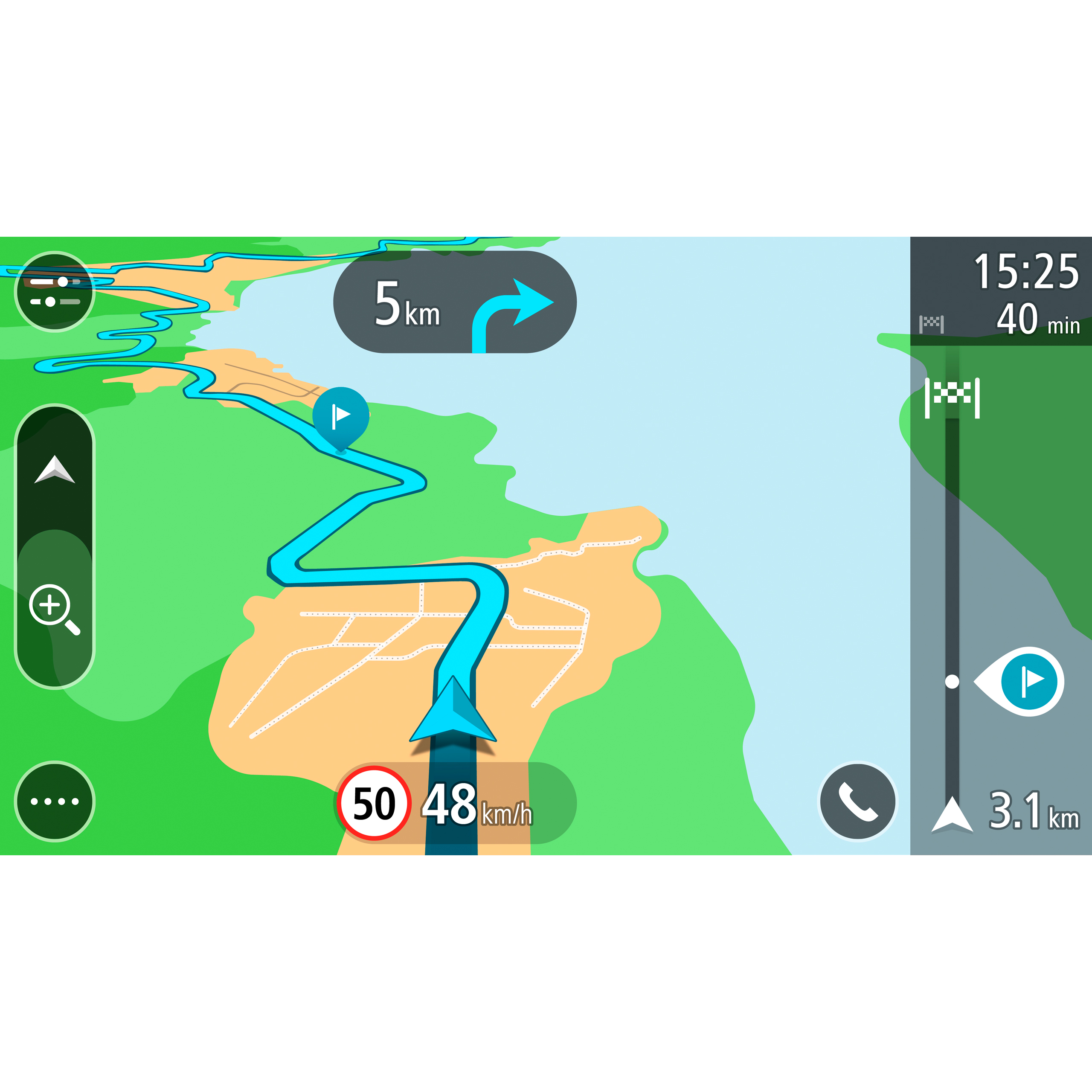 TomTom-Rider 500 EU Motorradnavigationsgerät-5735901180005230