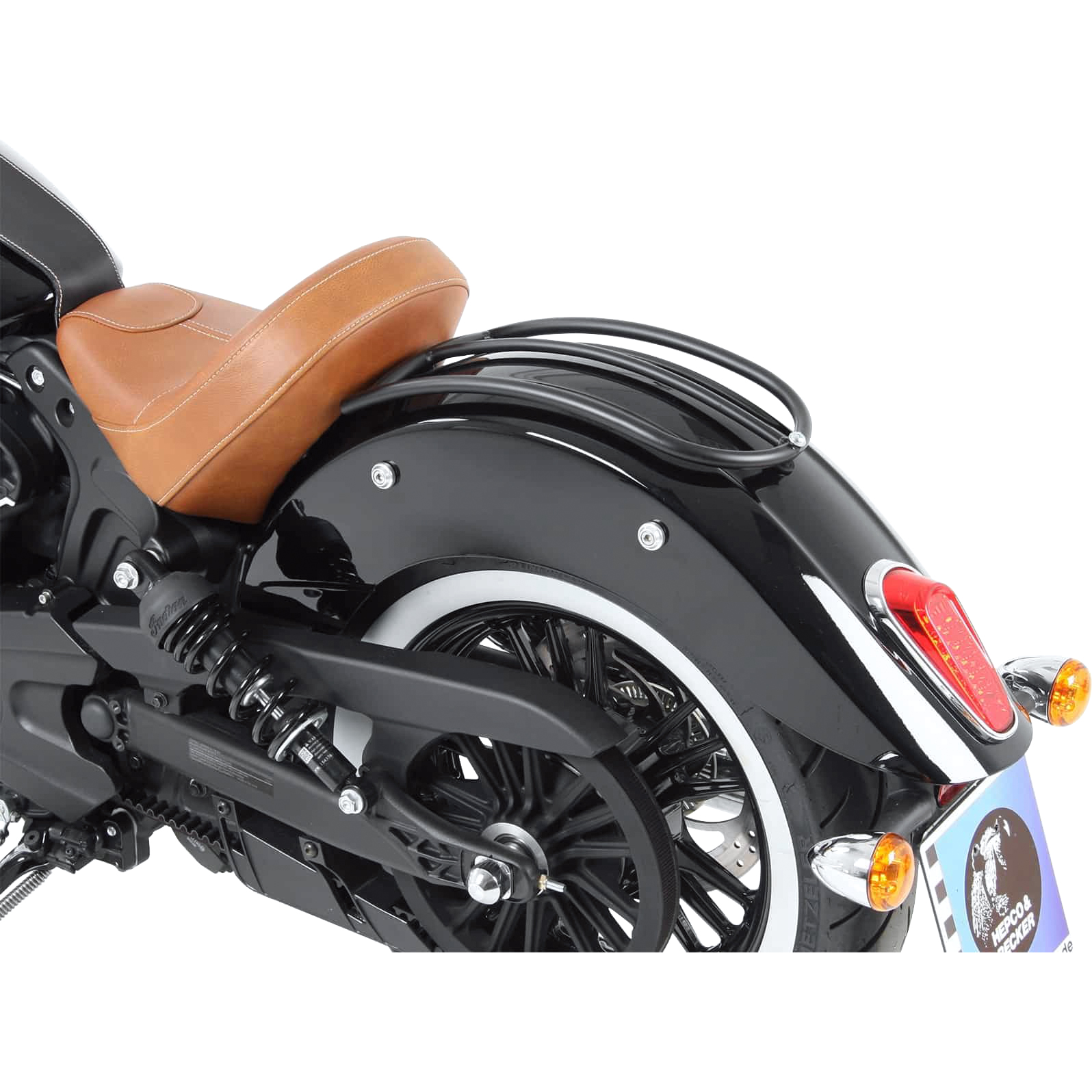 Hepco & Becker Gepäckträger Solorack schwarz für Indian Scout /Sixty 15-24 - Motorradzubehör - Motorradgepäck