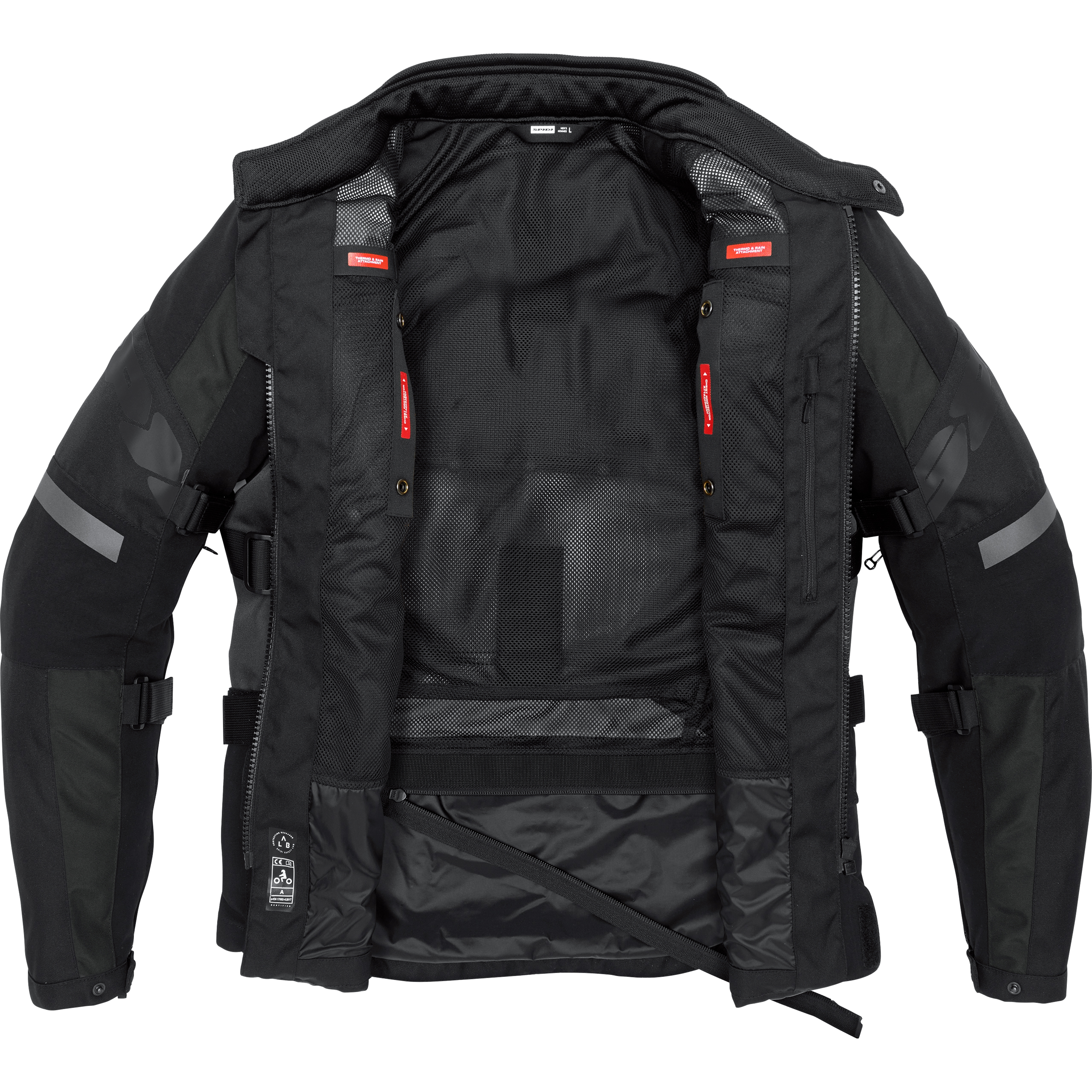 SPIDI-4 Season Evo H2Out Textiljacke schwarz M-2016361999001009