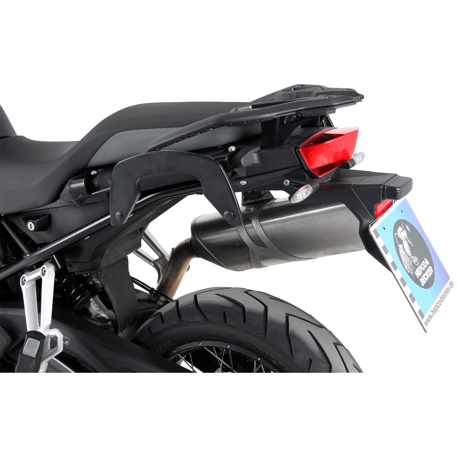 Hepco & Becker Seitentaschenhalter C-Bow schwarz für BMW F 850 GS - Motorradzubehör - Motorradgepäck