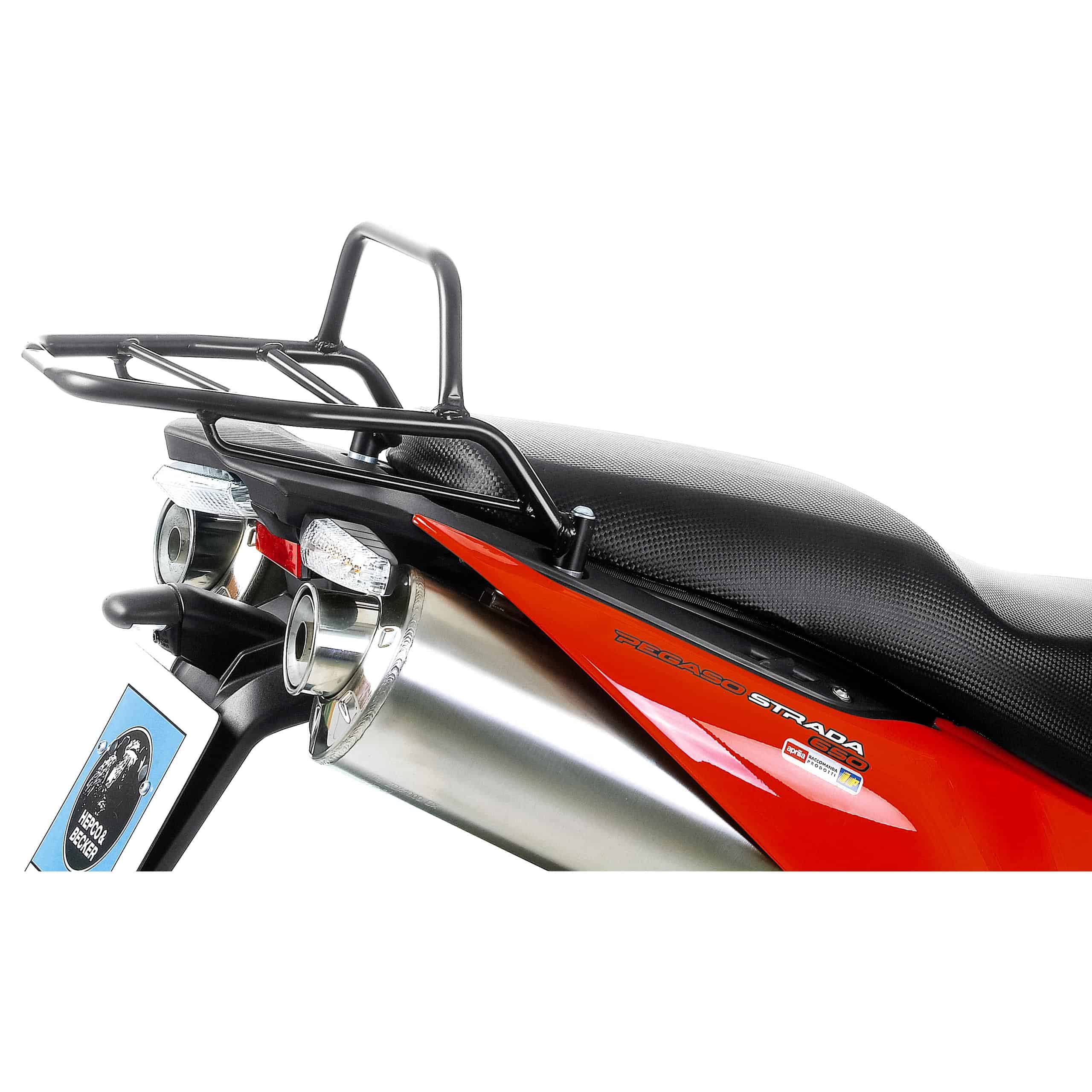 Hepco & Becker Rohrgepäckbrücke TC schwarz für Aprilia Pegaso 650 2005-2009 - Motorradzubehör - Motorradgepäck