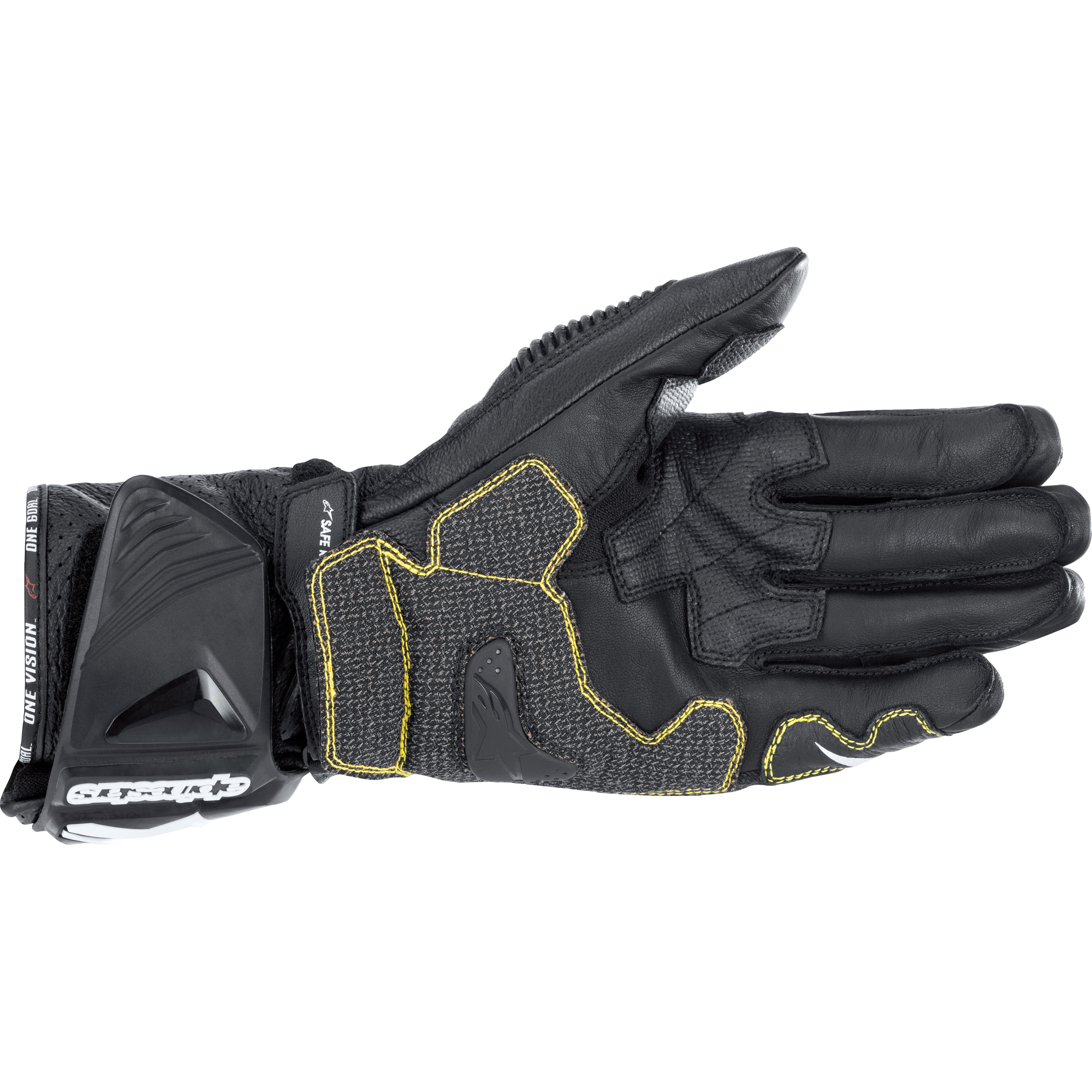 Alpinestars-GP Tech V2 Handschuh lang schwarz M-3115511006001009