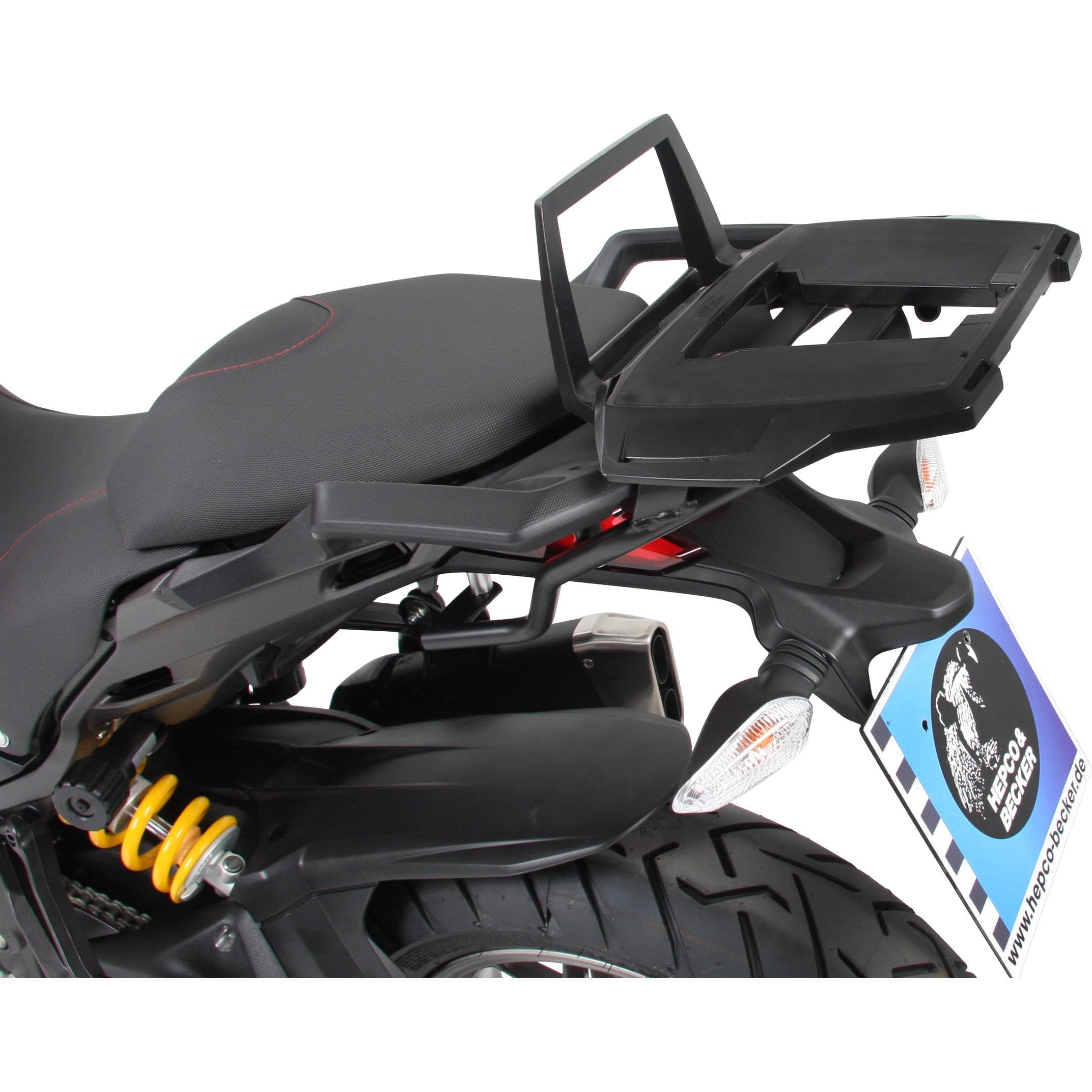 Hepco & Becker Alurack Gepäckbrücke schwarz für Ducati Multistrada 1260 /S - Motorradzubehör - Motorradgepäck
