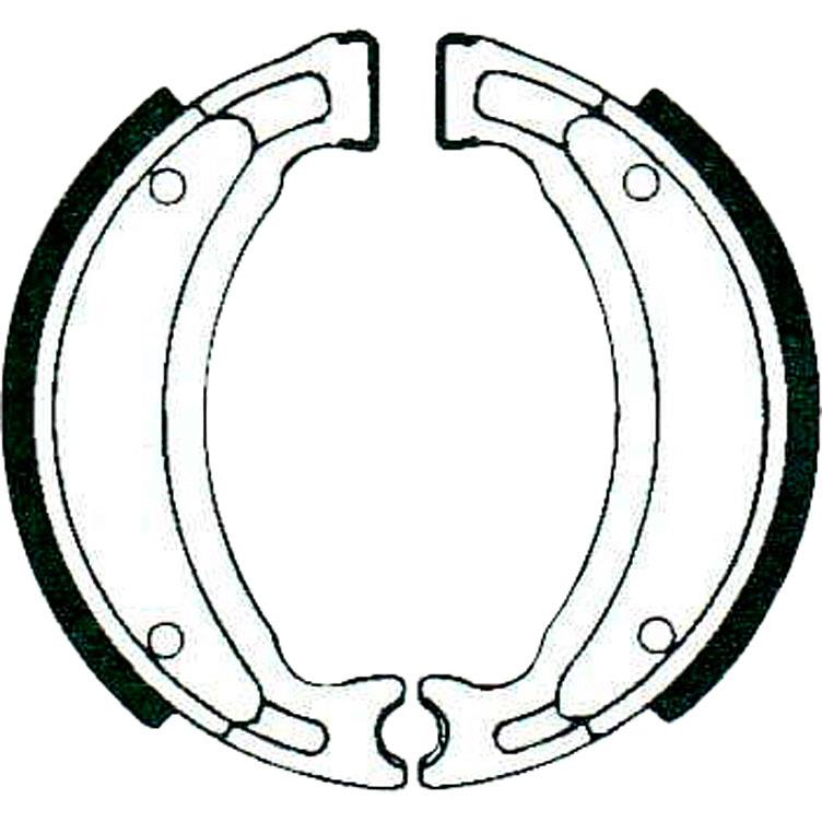 Hi-Q Bremsbacken Y-503/MF458, 110x25mm - Motorradteile & Ersatzteile - Bremsen