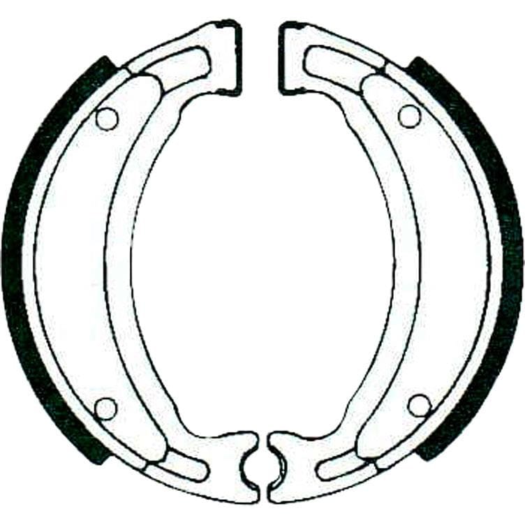 Hi-Q Bremsbacken Y-503/MF458, 110x25mm - Motorradteile & Ersatzteile - Bremsen