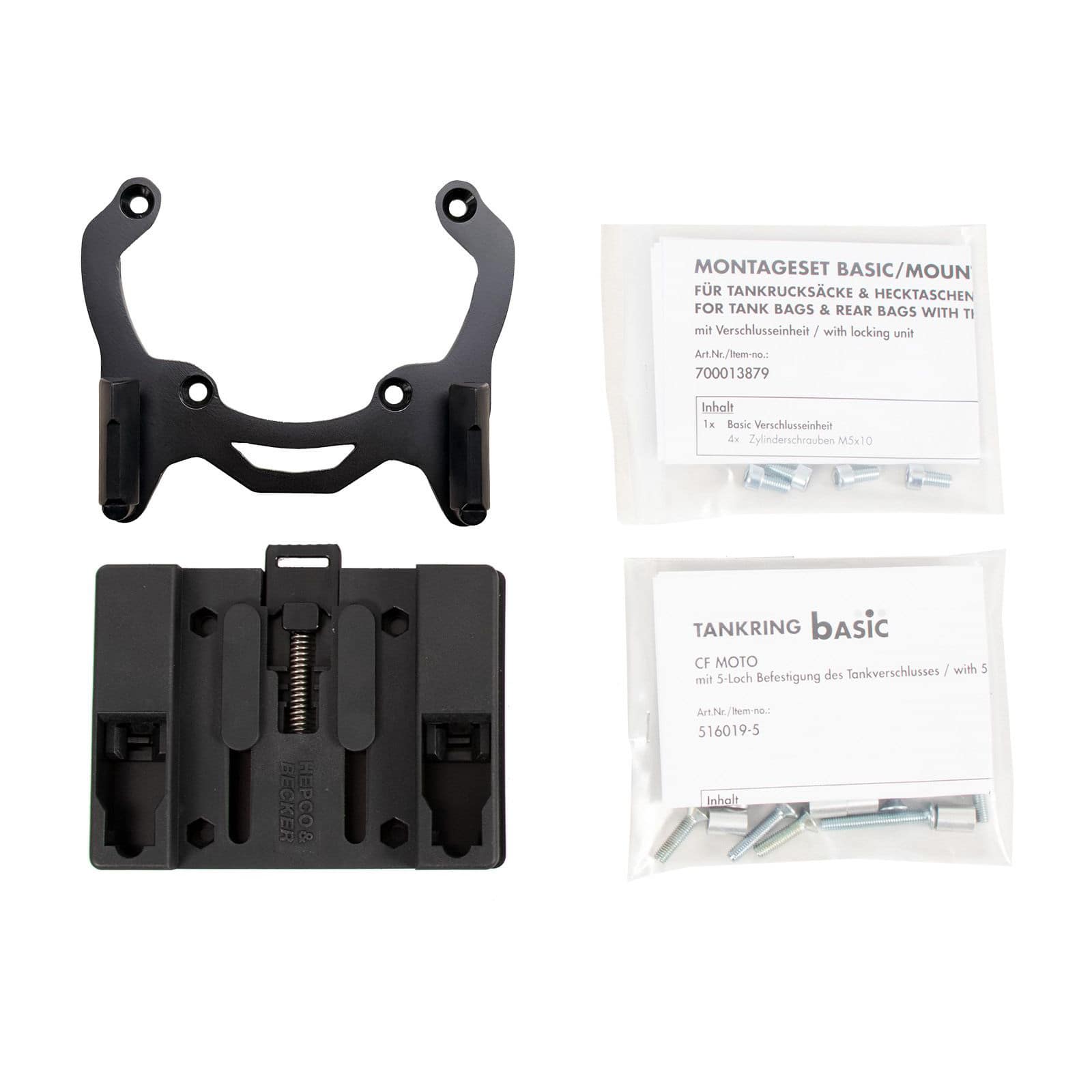 Hepco & Becker Tankring Lock-it Basic für CF Moto 125 NK - Motorradzubehör - Motorradgepäck