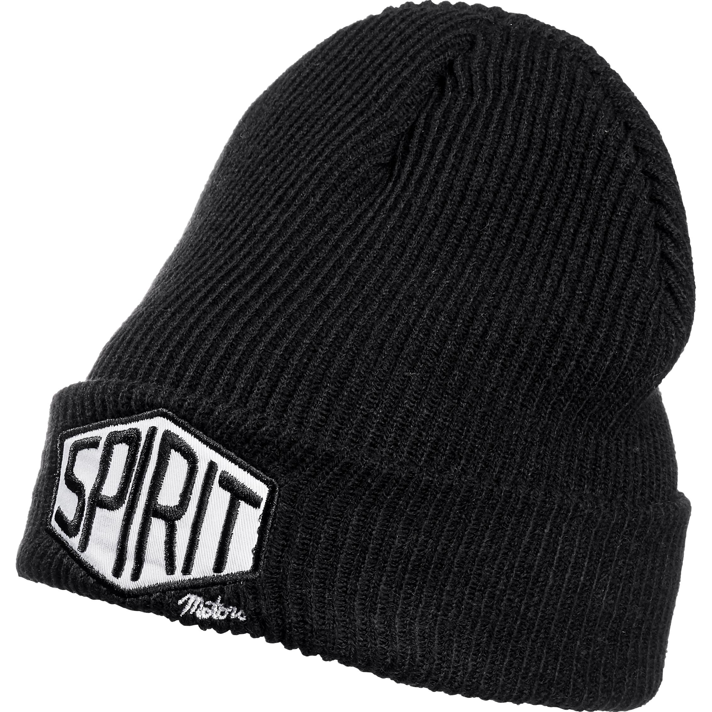 Spirit Motors Taylor Label Beanie schwarz - Motorradbekleidung - Freizeitbekleidung