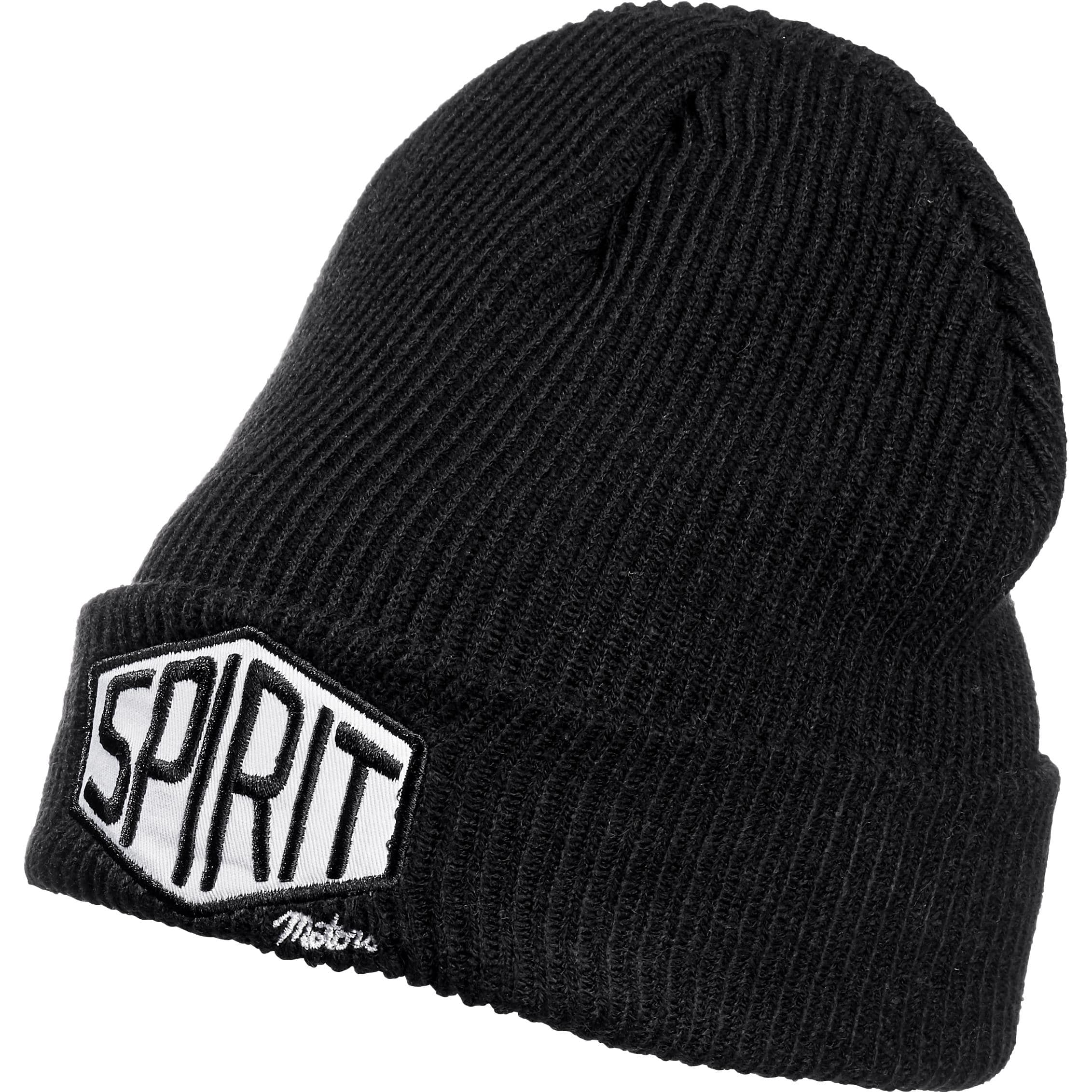 Spirit Motors Taylor Label Beanie schwarz - Motorradbekleidung - Freizeitbekleidung