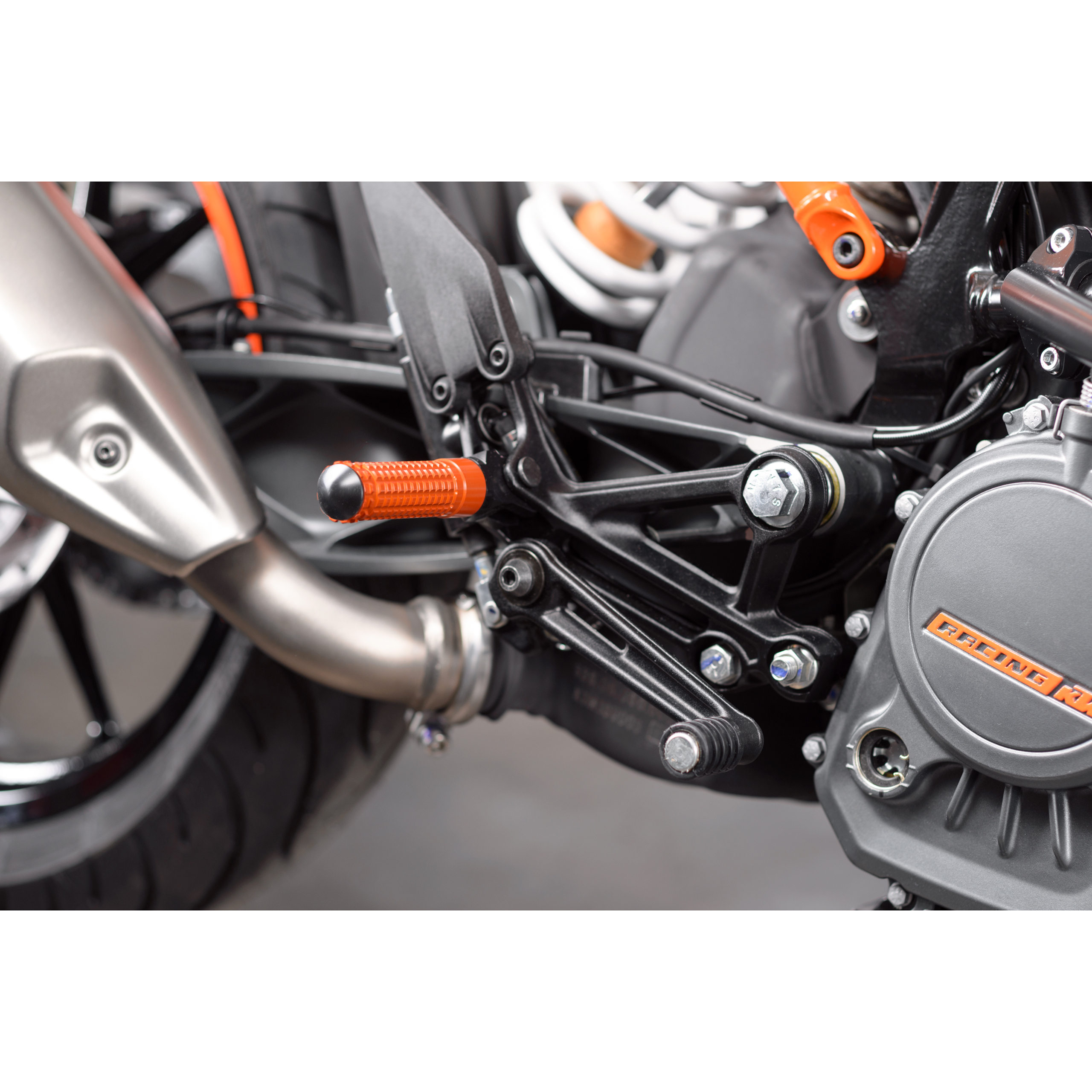 Mizu-Fußrastenpaar Race für Fahrer silber/schwarz 10007-5741301050999064