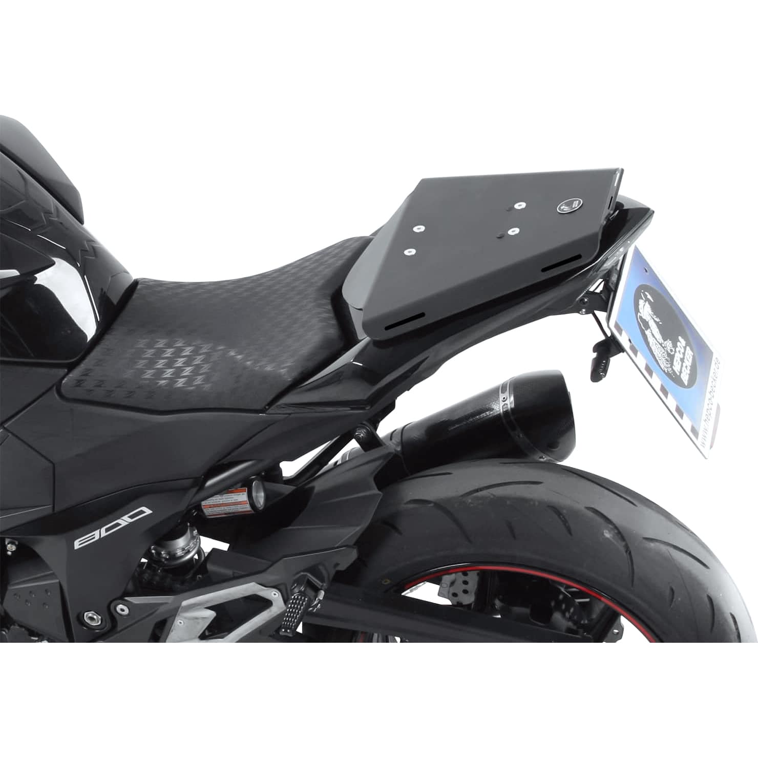Hepco & Becker Sportrack schwarz für Kawasaki Z 800 /e - Motorradzubehör - Motorradgepäck