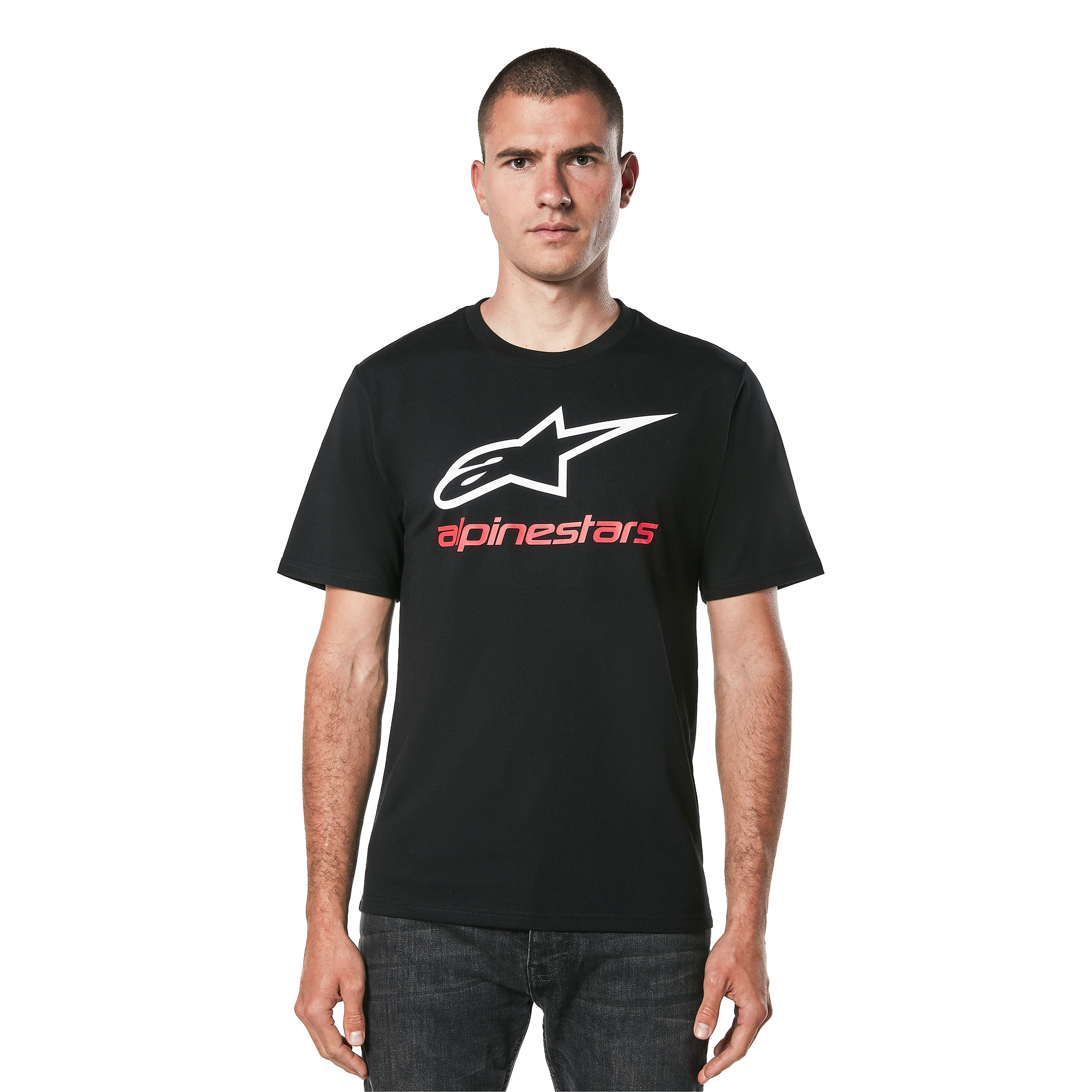Alpinestars-Always 2.0 CSF T-Shirt schwarz/weiß/rot XXL-0001812003035012