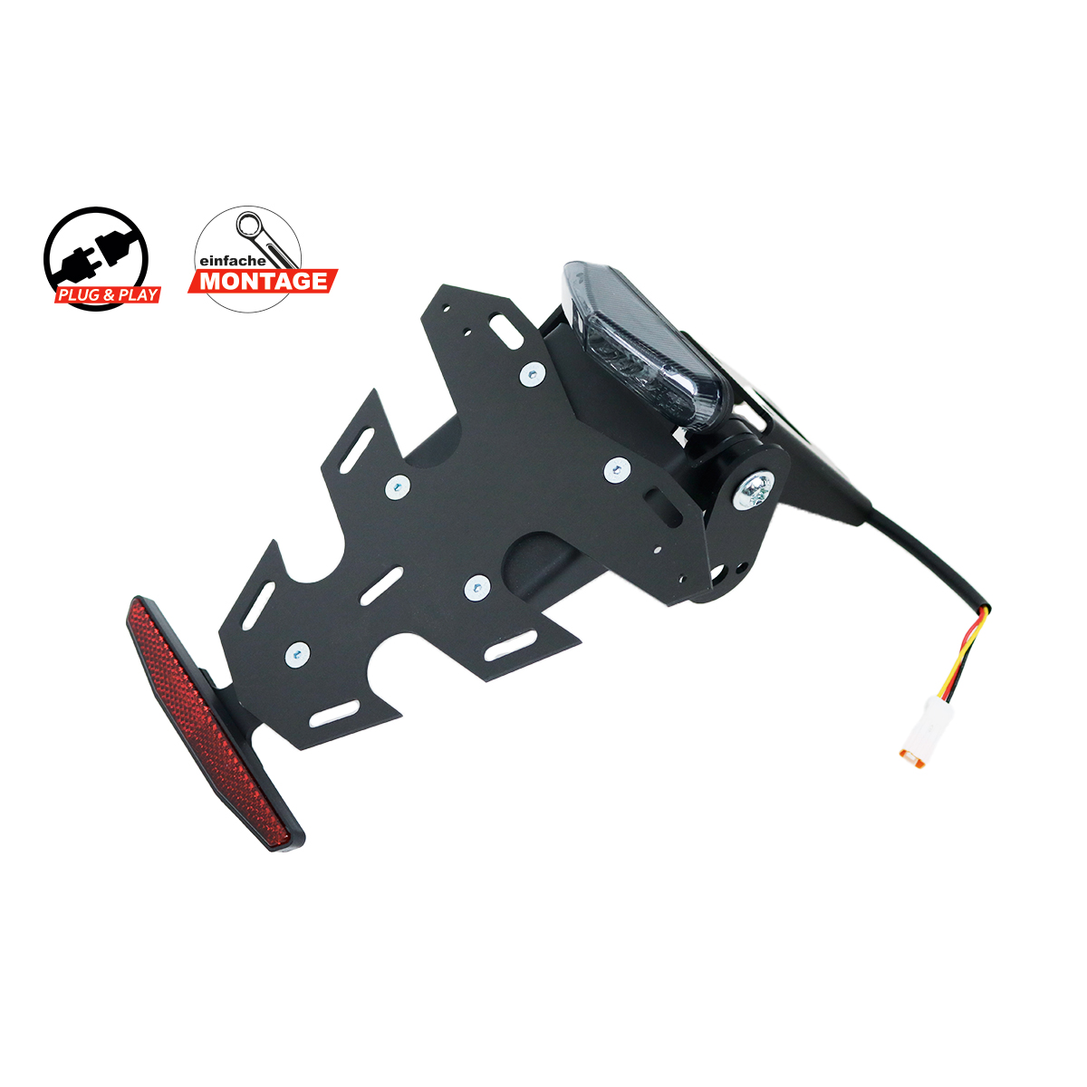 Mizu Kennzeichenhalter Plug & Play CH für KTM 790/890 Duke - Motorradteile & Ersatzteile - Anbauteile