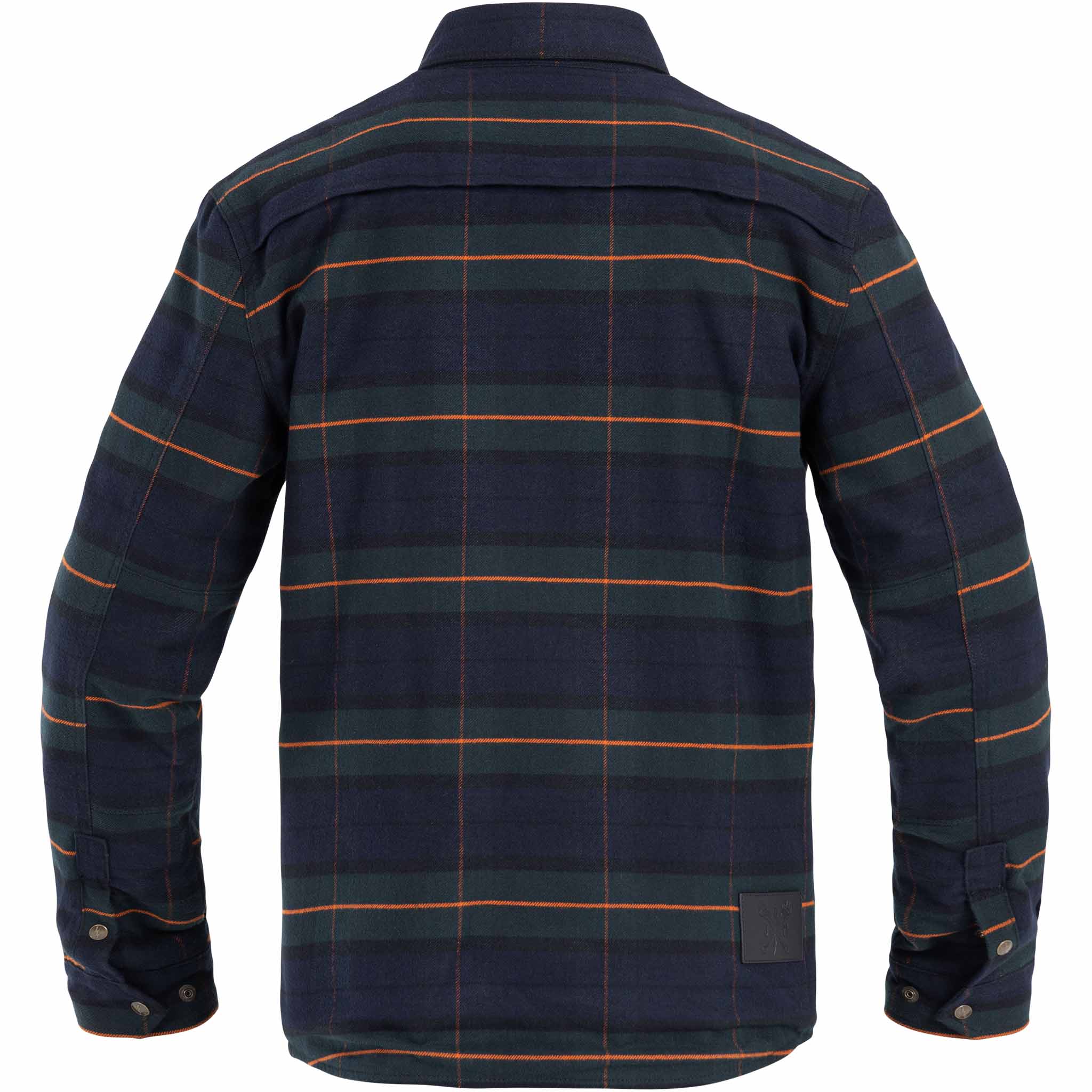 John Doe-Vintage Motoshirt grün/orange L-0000508005061010