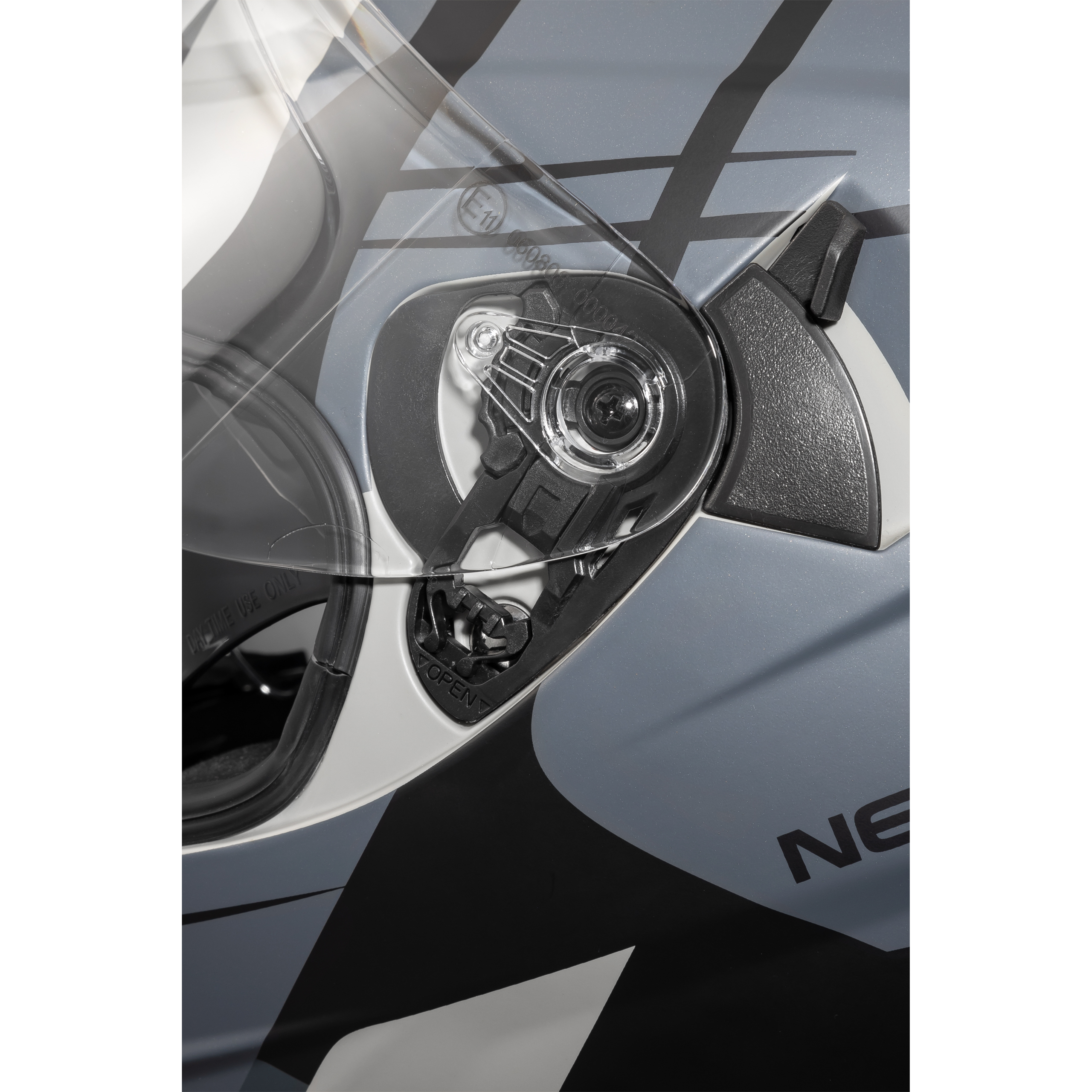 Nexo-Integralhelm Comfort II Silber Dekor #24 M-4604121999033009