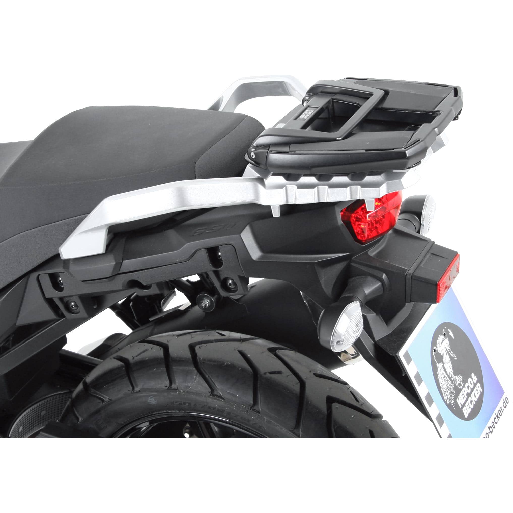 Hepco & Becker Easyrack Gepäckträger schwarz für DL 650 V-Strom 2017-2023 - Motorradzubehör - Motorradgepäck