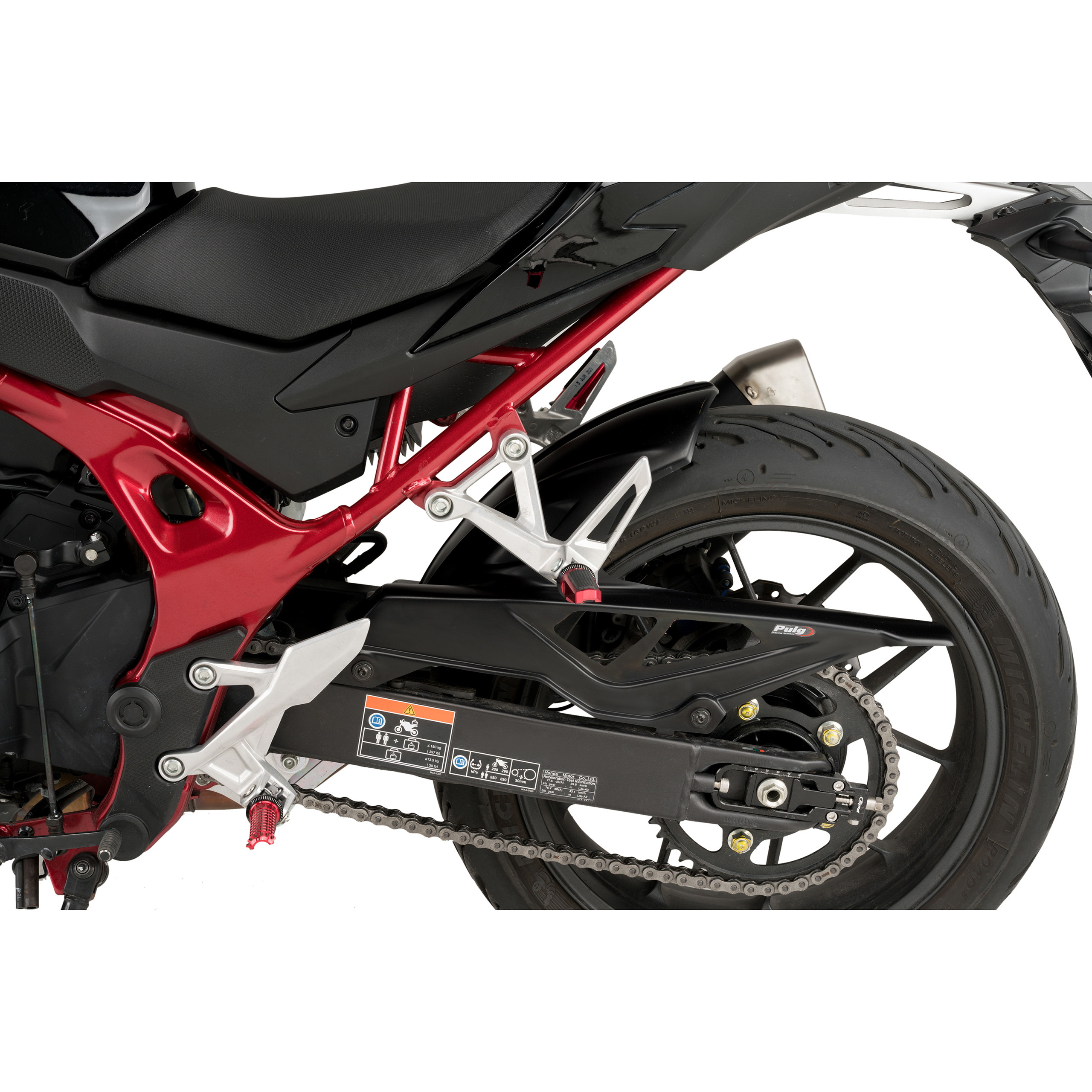 Puig Hinterradabdeckung mattschwarz für Honda CB 750 Hornet