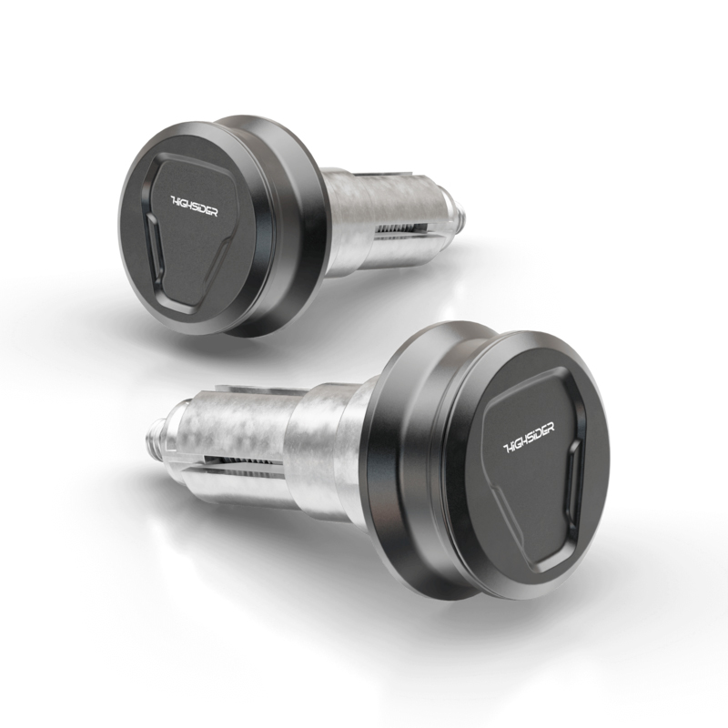HIGHSIDER pro Lenkerendenpaar für 12-21mm Esagano-XS - Motorradteile & Ersatzteile - Lenker, Griffe & Hebel
