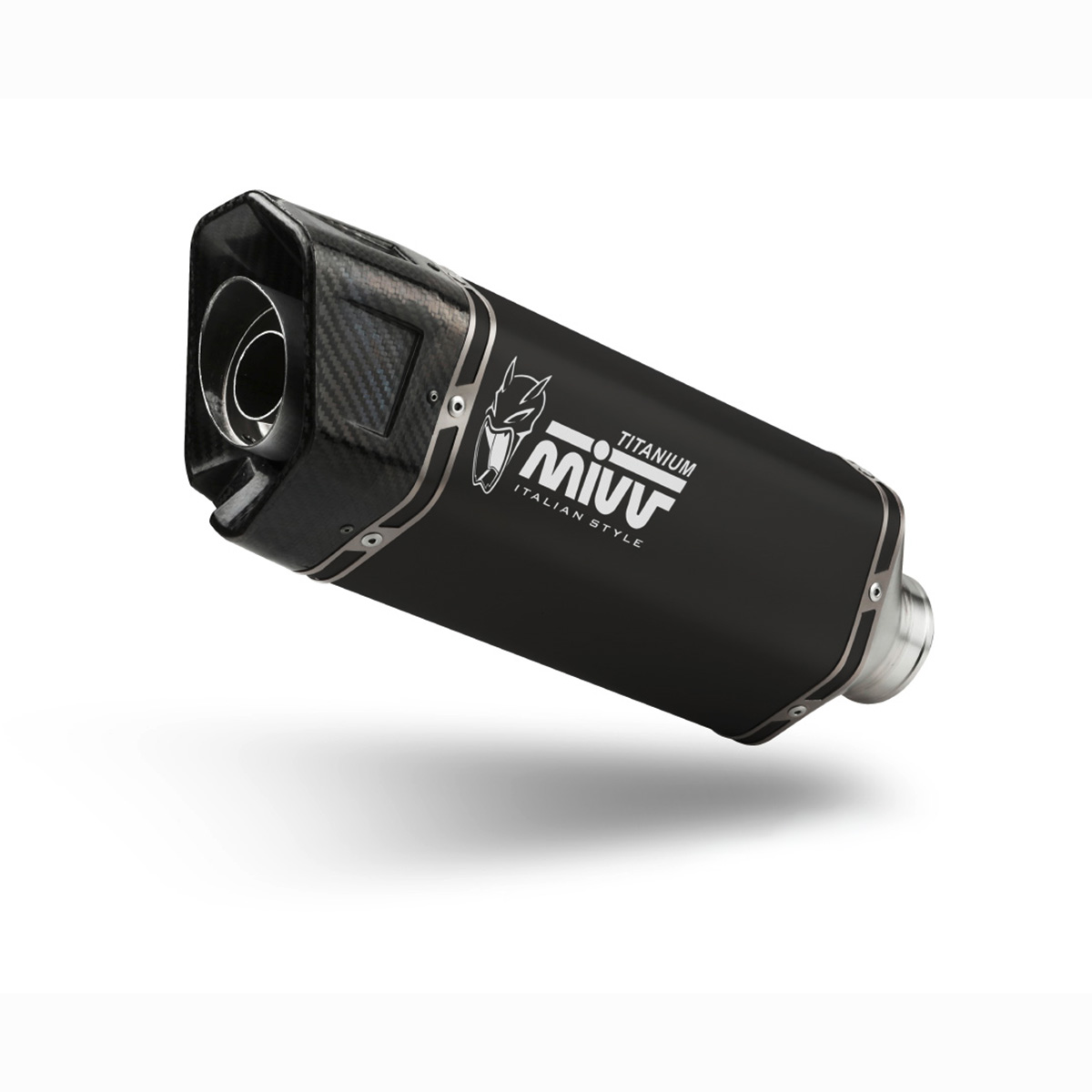 MIVV Auspuff SR-1 O.011.KR1XB schwarz für Kymco AK 550 2021-2024