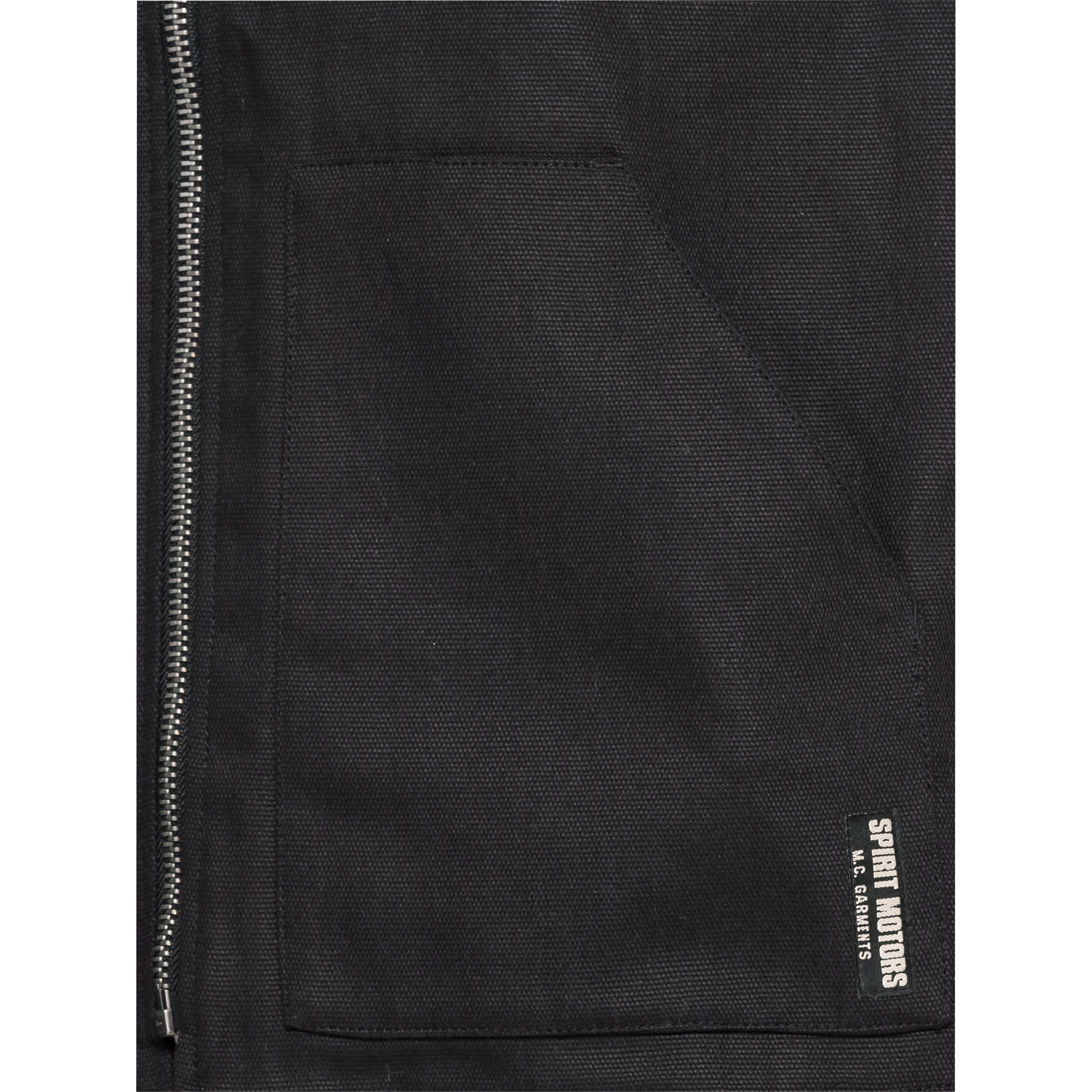 Spirit Motors-Canvas Weste 1.0 schwarz 3XL-8019571999001013