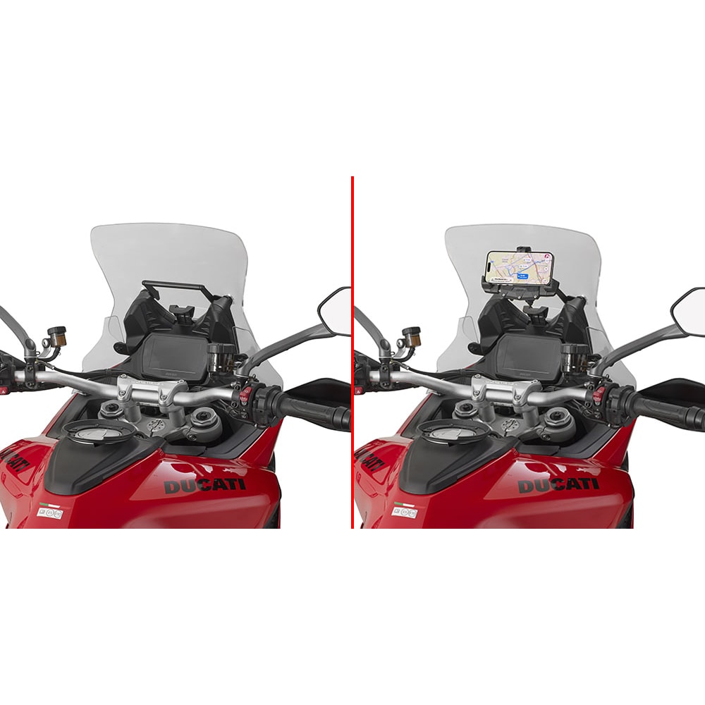 Givi-Navi-Haltestrebe am Windschild FB7416 für Multistr. V2/S 25--5726571181001017