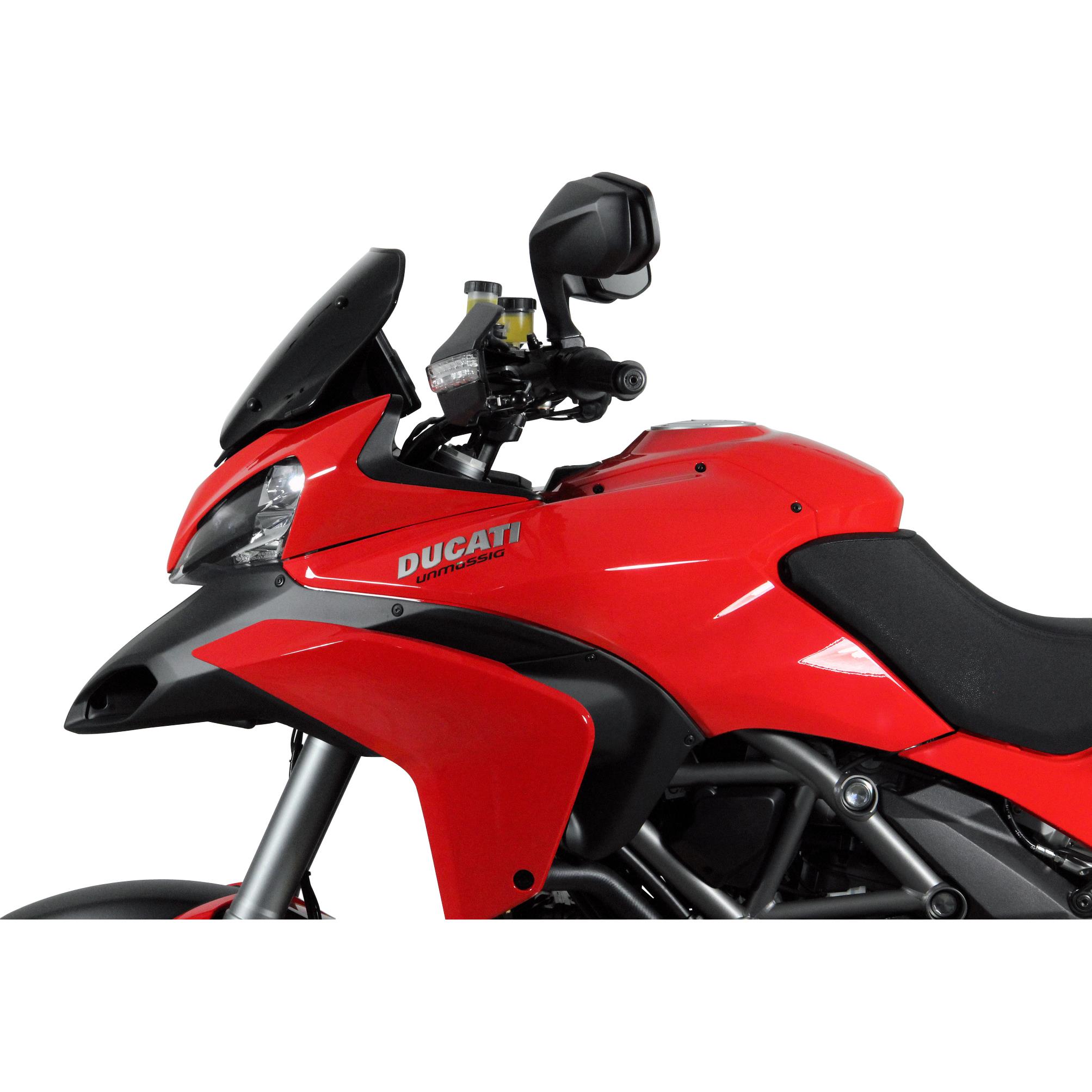 MRA Sportscheibe SP schwarz für Duc Multistrada 1200 2013-2014 - Motorradteile & Ersatzteile - Anbauteile