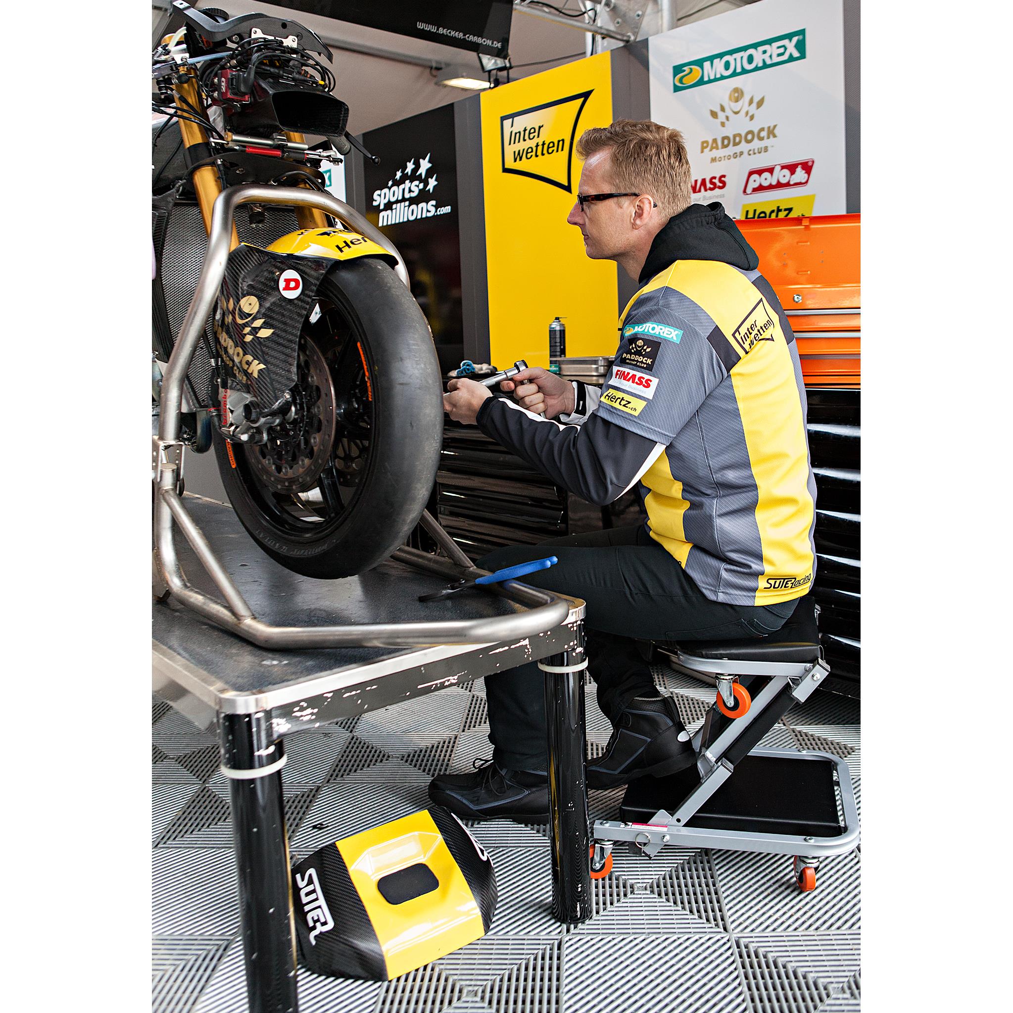 Hi-Q Tools-Schrauberstuhl/Liege fahrbar bis 110Kg-0035761160001341